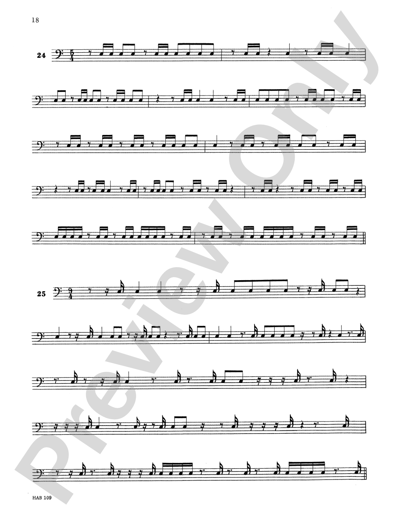 Odd Time Reading Text: For All Instruments
