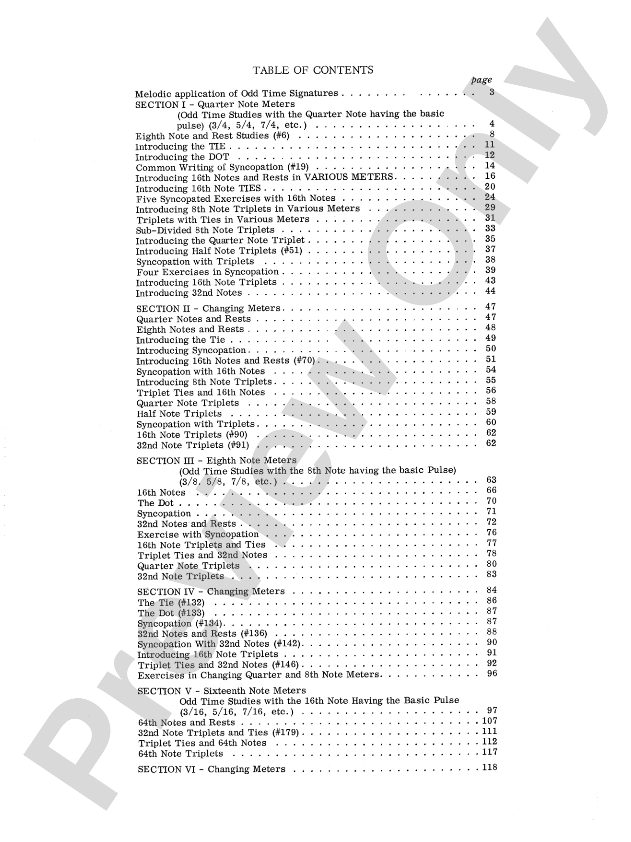 Odd Time Reading Text: For All Instruments
