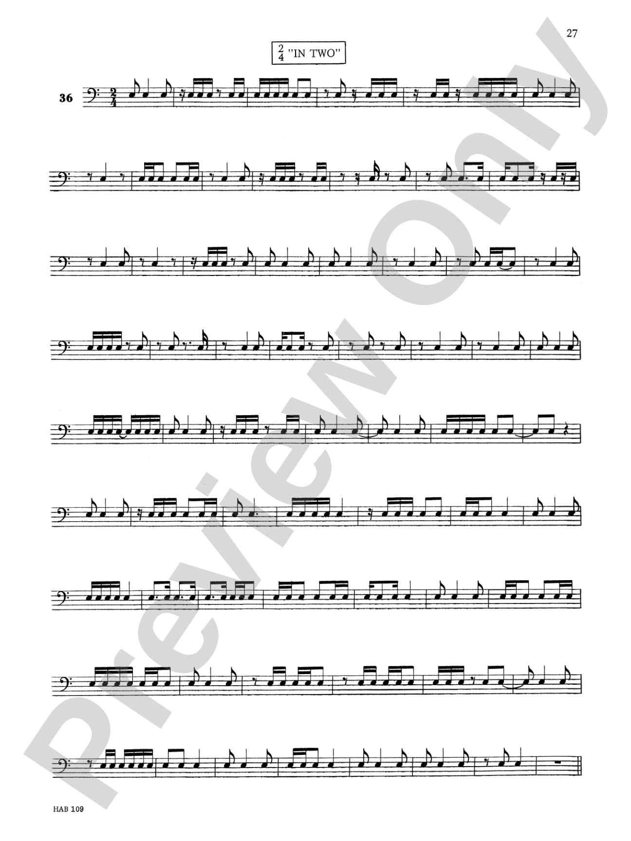 Odd Time Reading Text: For All Instruments