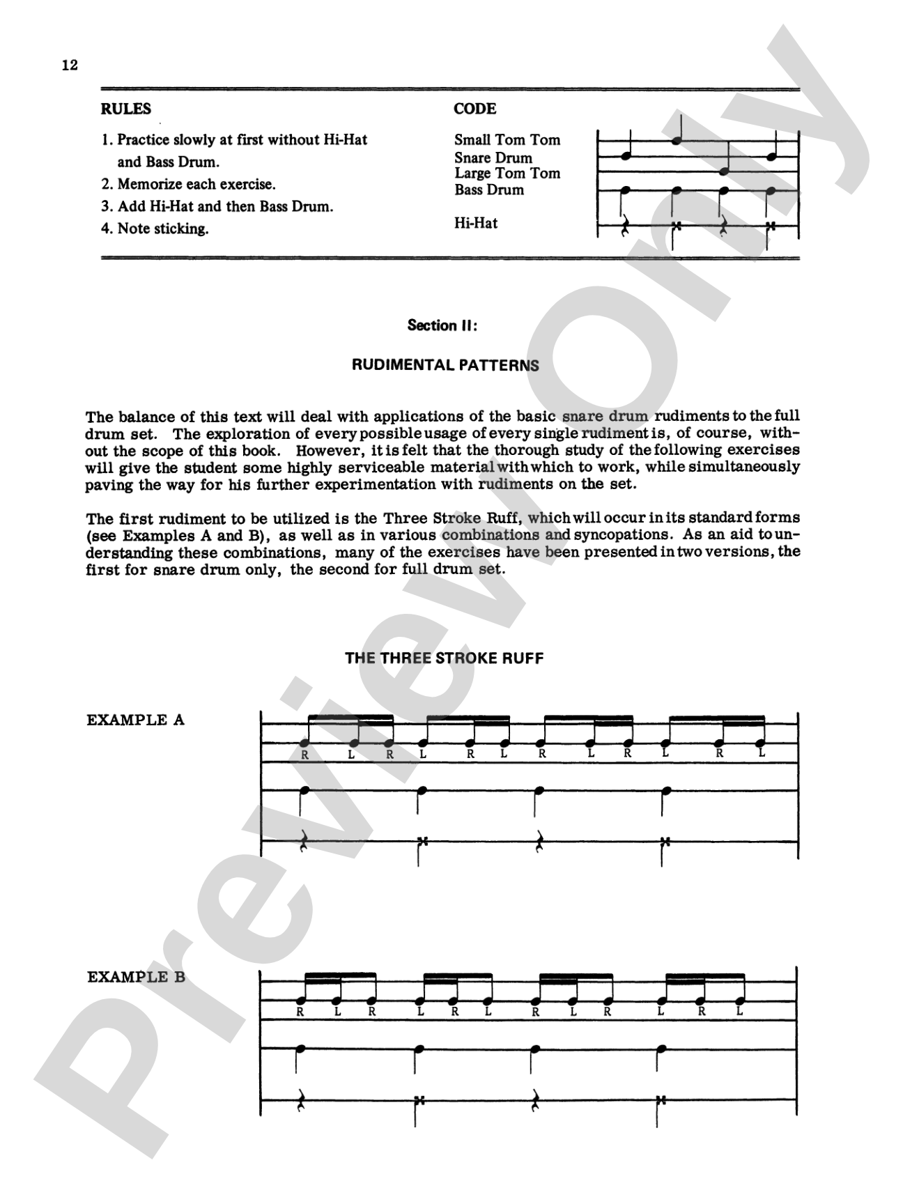 Rudimental Patterns: Full Drum Set Studies for the Modern Drummer