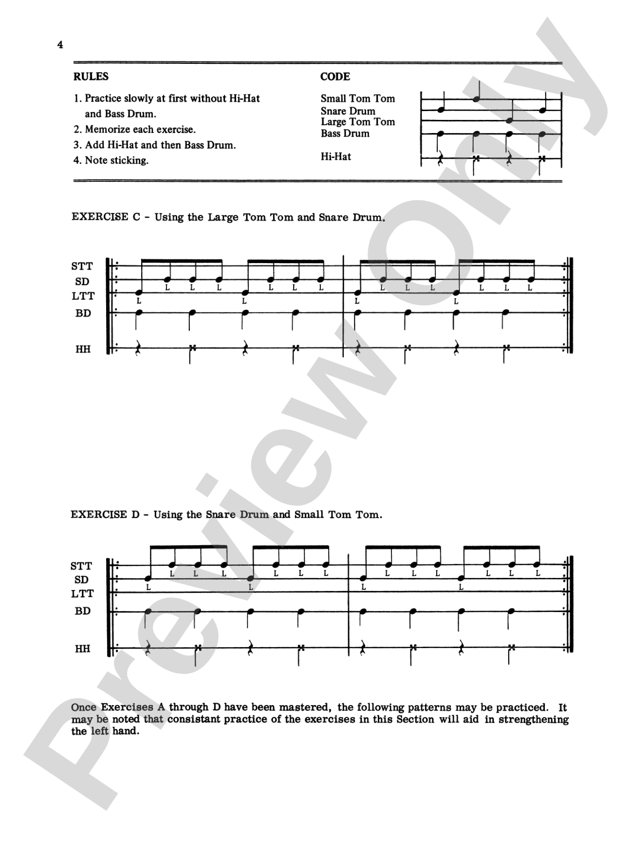 Rudimental Patterns: Full Drum Set Studies for the Modern Drummer