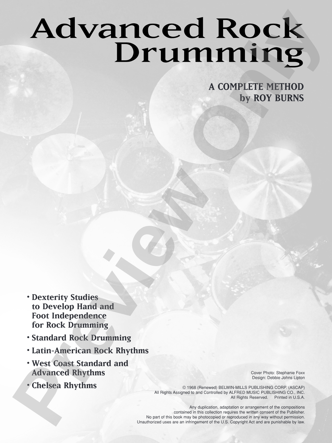 Advanced Rock and Roll Drumming: A Complete Method