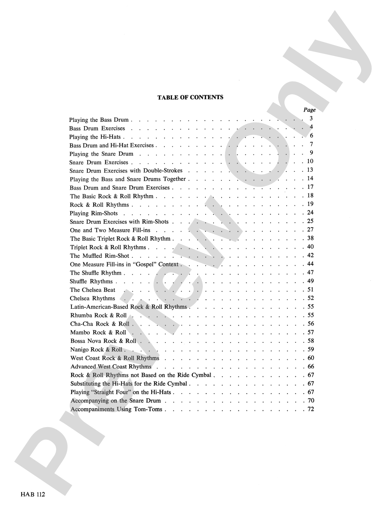 Advanced Rock and Roll Drumming: A Complete Method