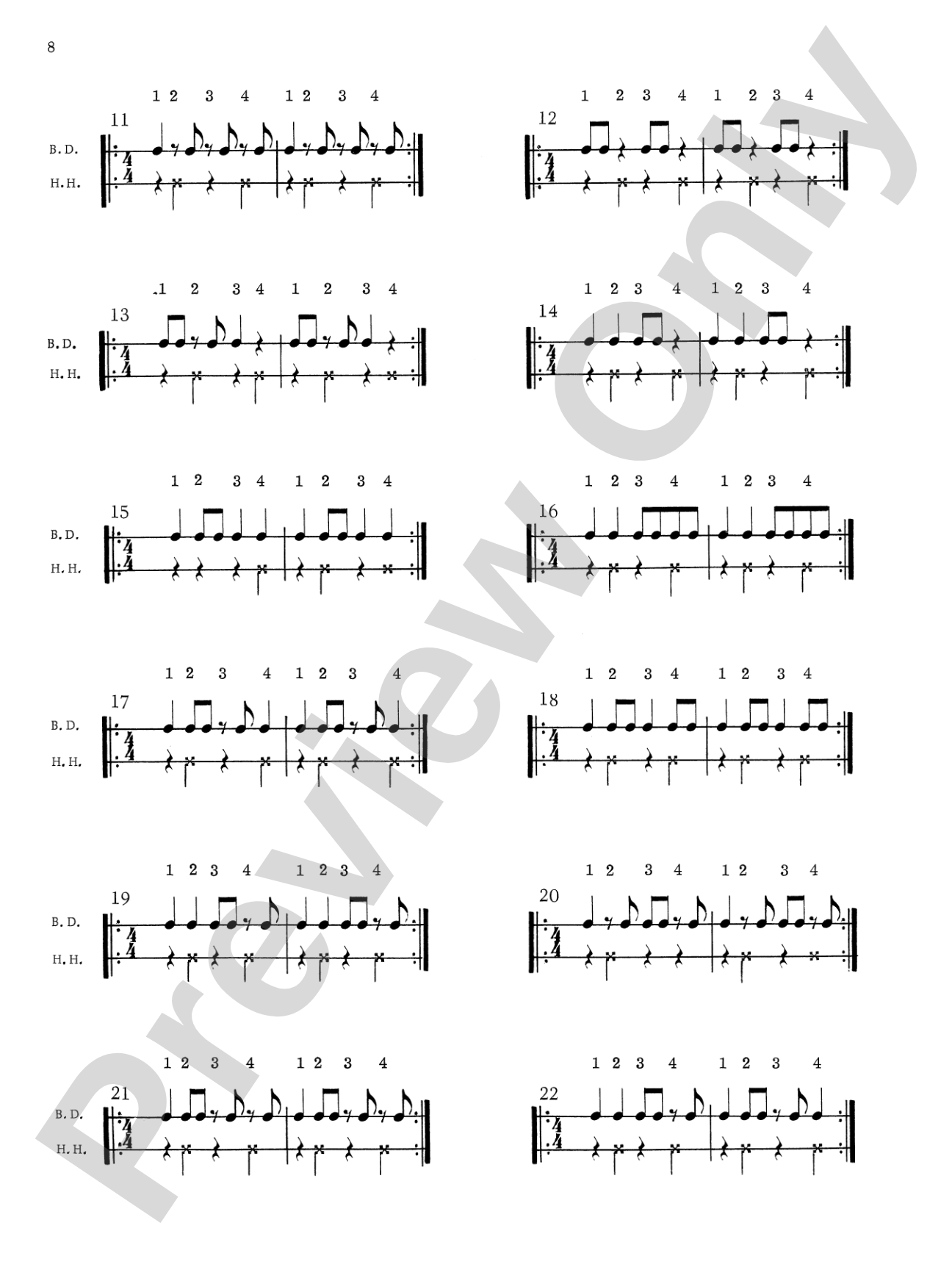 Advanced Rock and Roll Drumming: A Complete Method