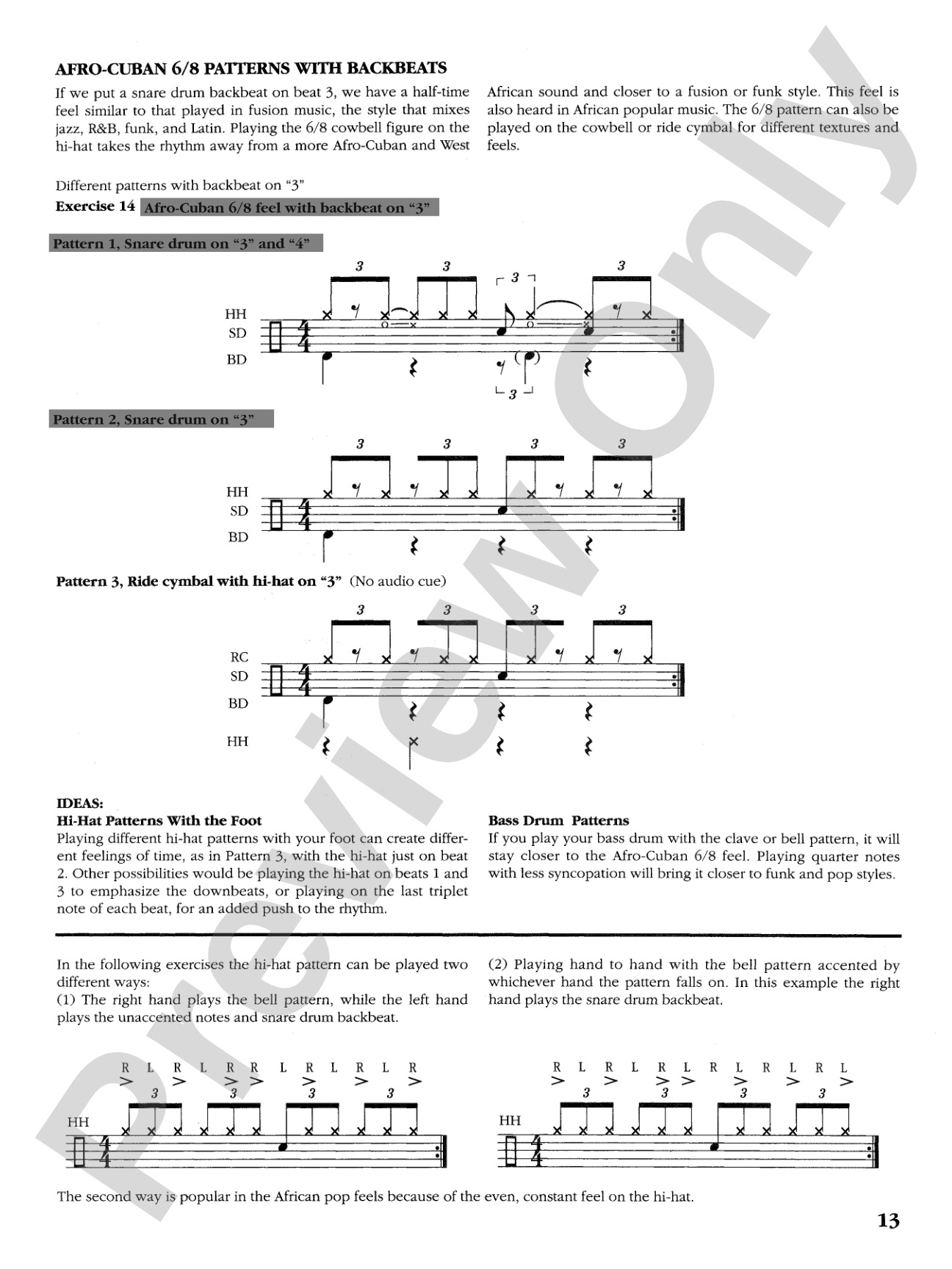 Afro-Cuban Rhythms for Drumset