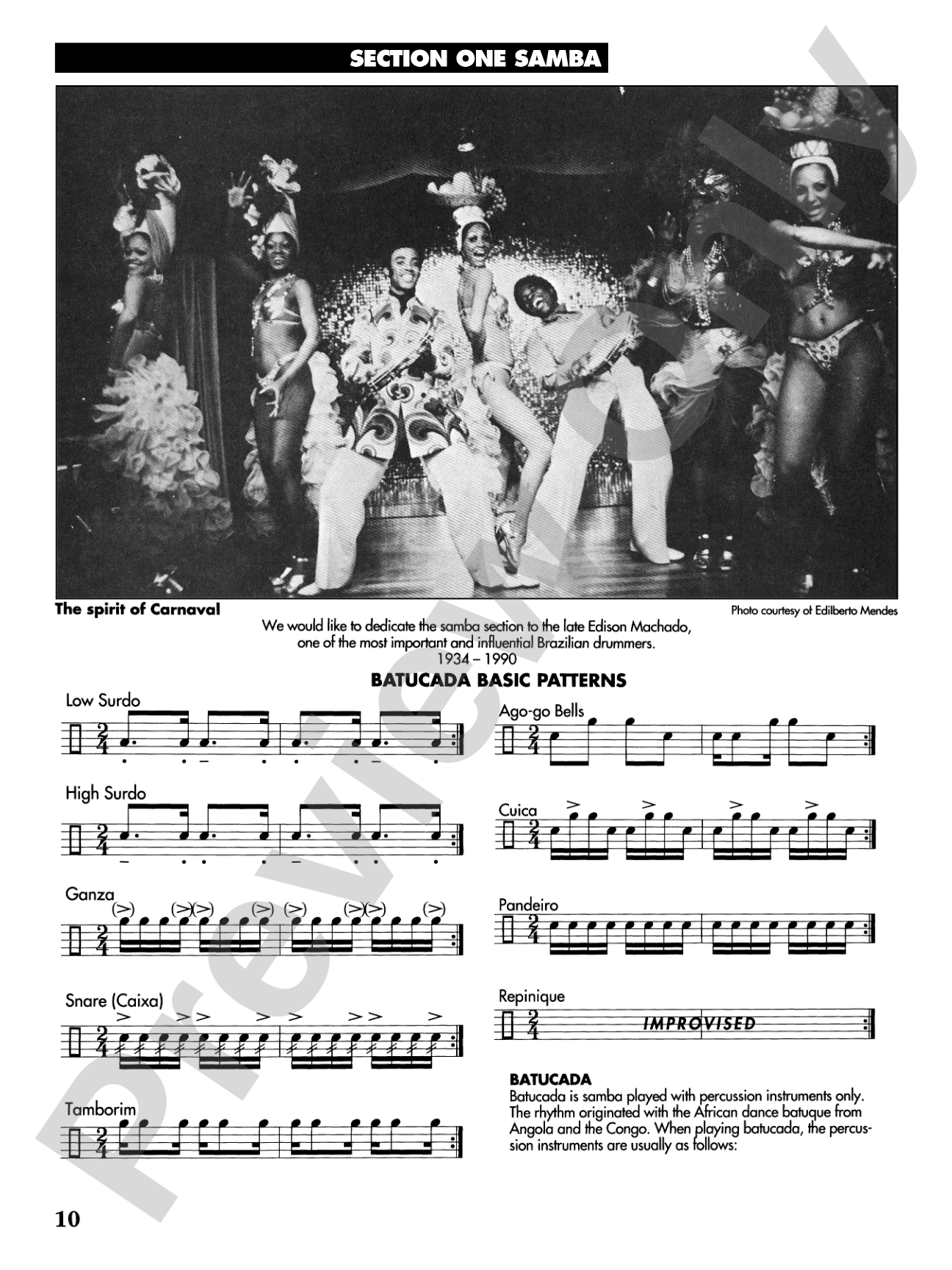 Brazilian Rhythms for Drumset
