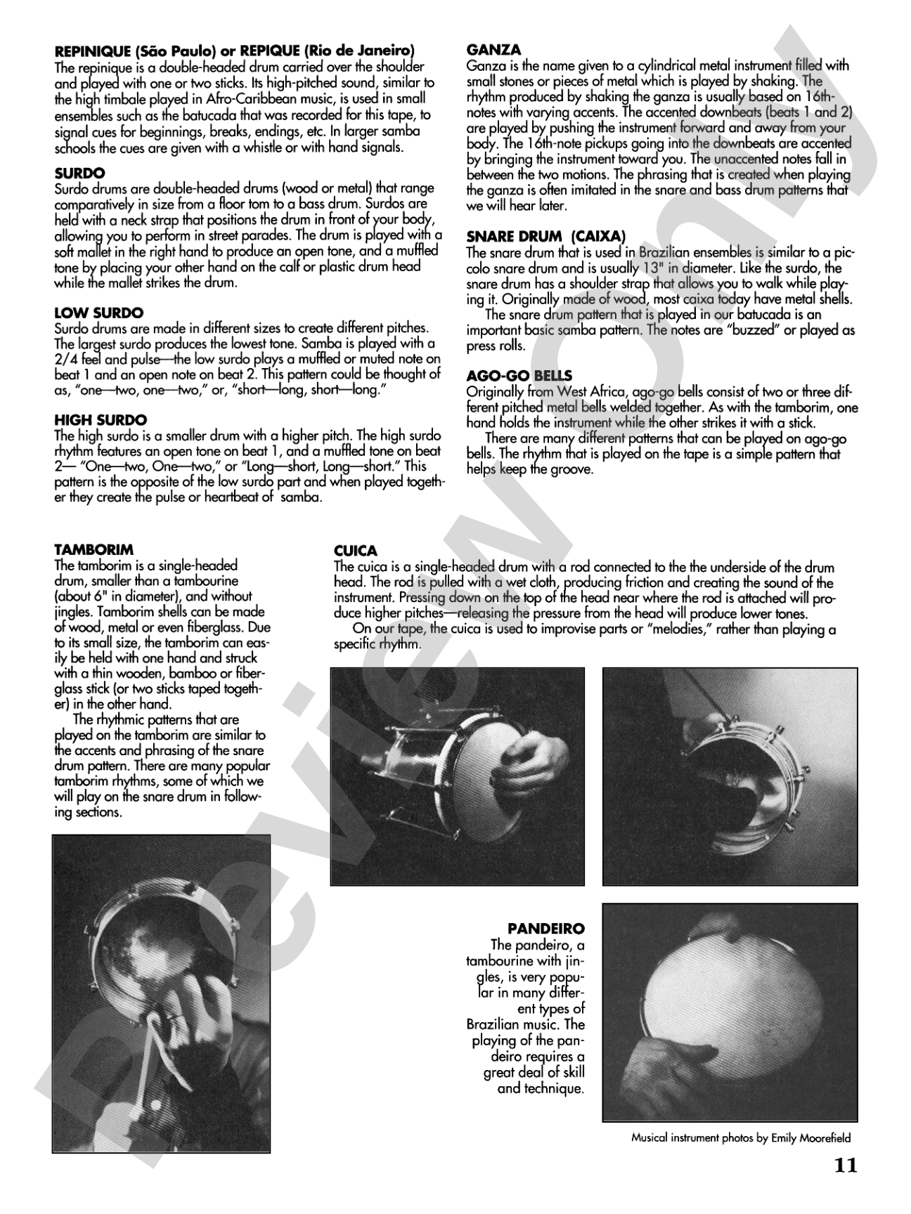 Brazilian Rhythms for Drumset