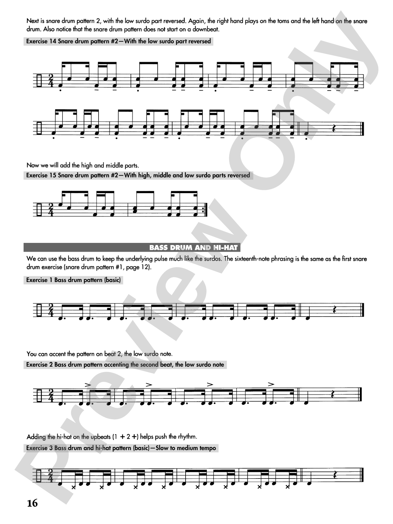 Brazilian Rhythms for Drumset