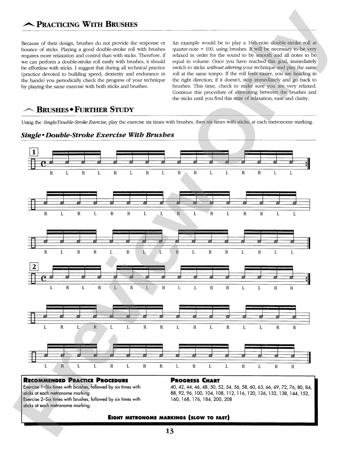 Advanced Concepts: A Comprehensive Method for Developing Technique, Contemporary Styles, and Rhythmical Concepts