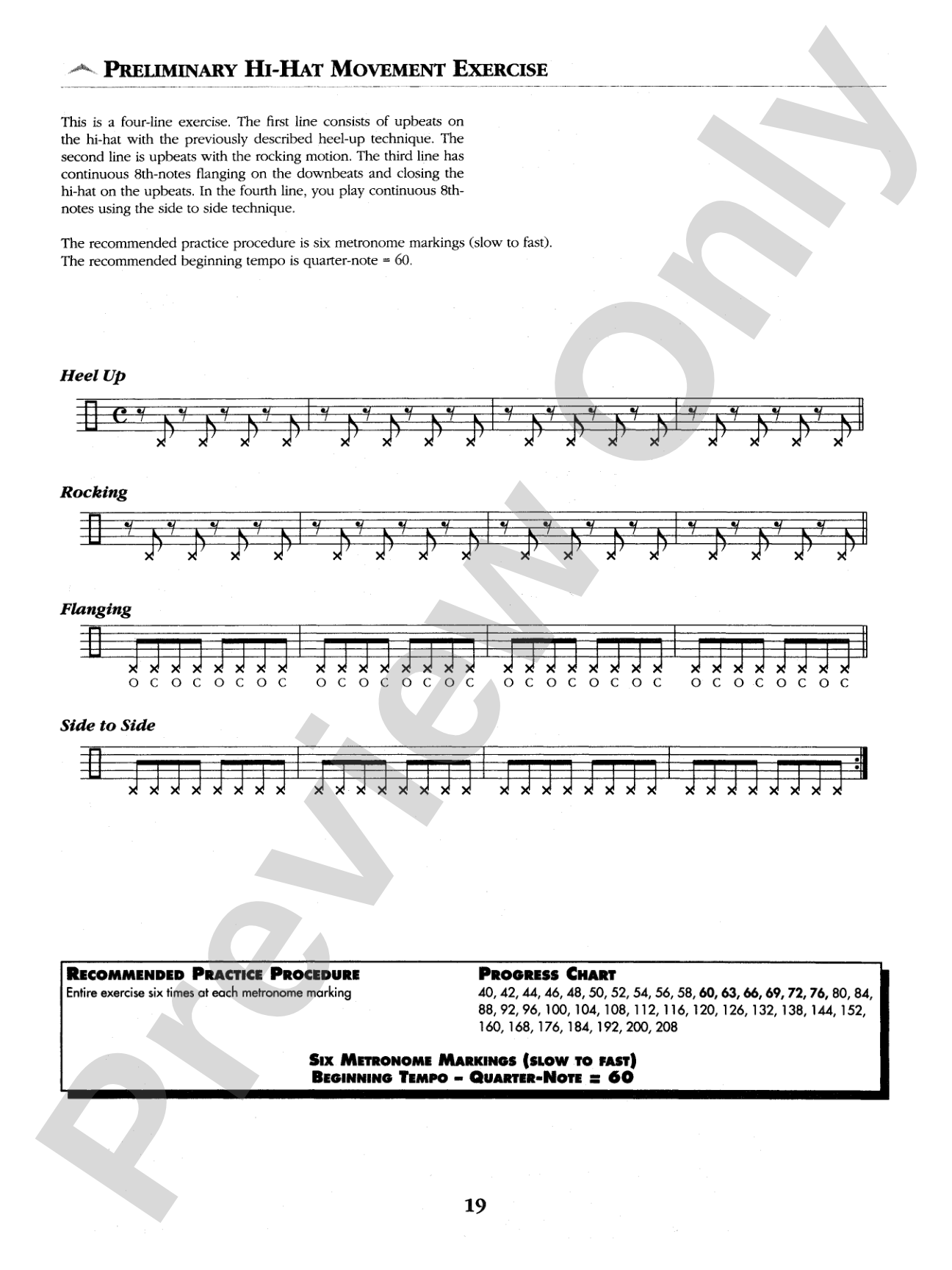 Advanced Concepts: A Comprehensive Method for Developing Technique, Contemporary Styles, and Rhythmical Concepts