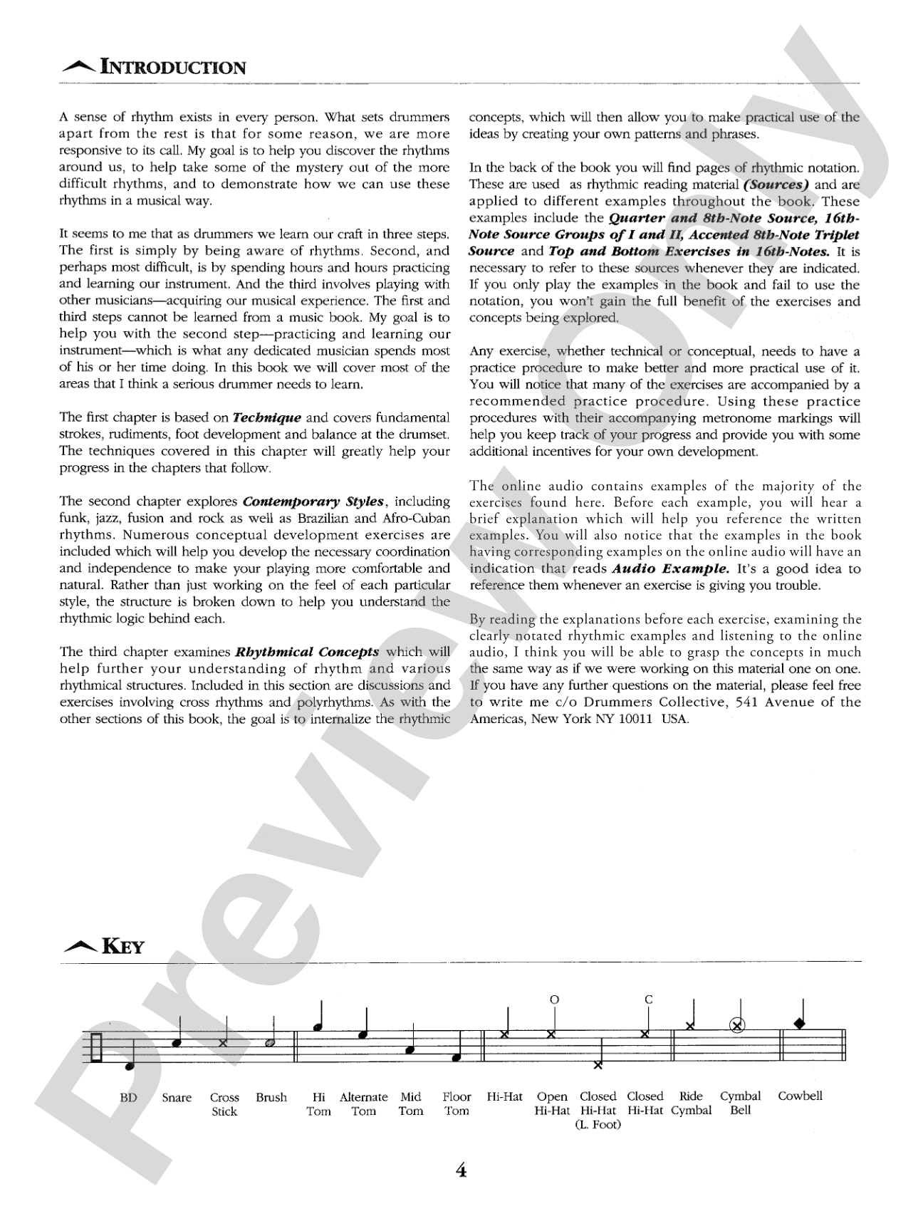 Advanced Concepts: A Comprehensive Method for Developing Technique, Contemporary Styles, and Rhythmical Concepts
