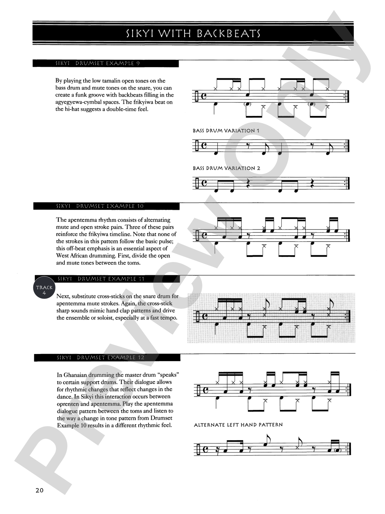 West-African Rhythms for Drumset