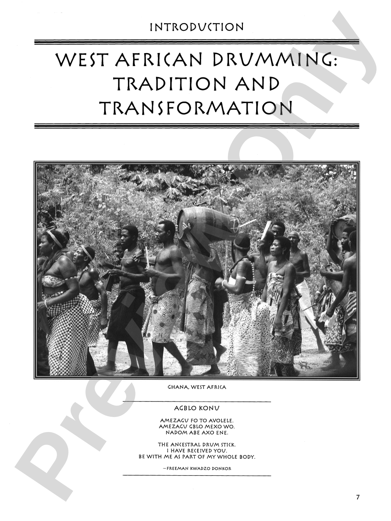 West-African Rhythms for Drumset