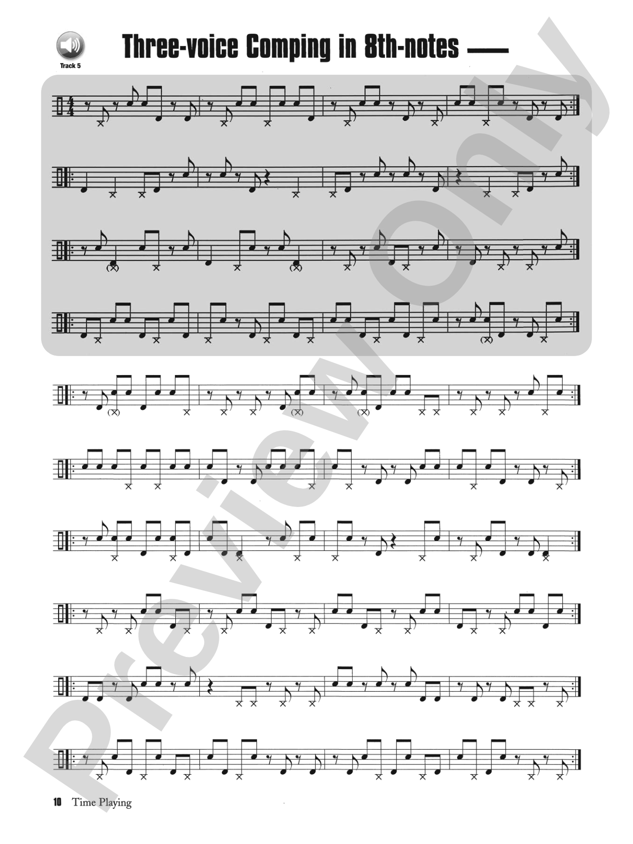 Beyond Bop Drumming