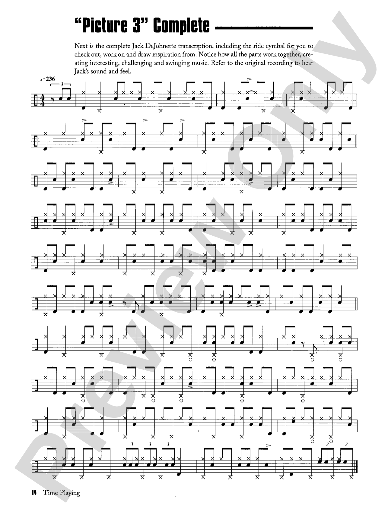 Beyond Bop Drumming