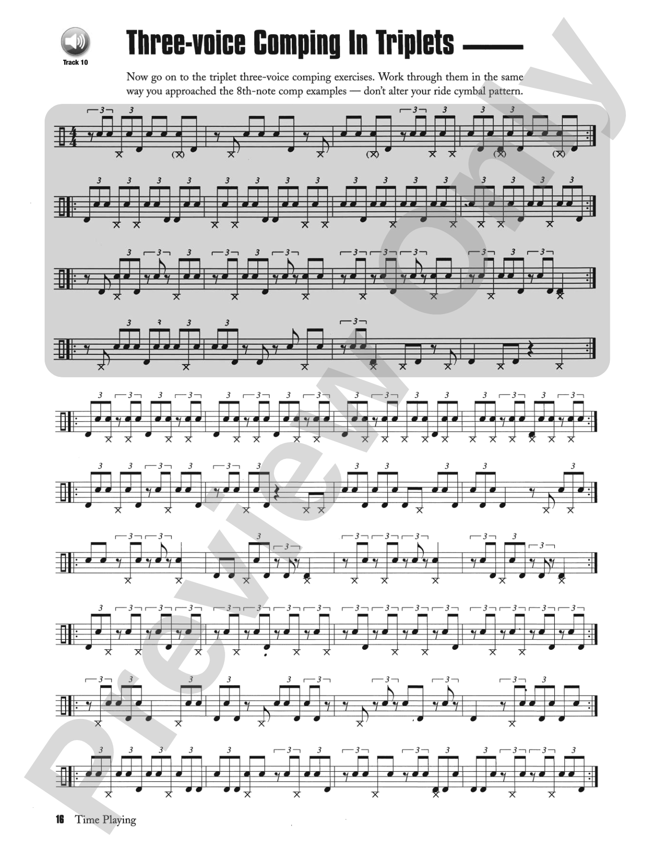 Beyond Bop Drumming