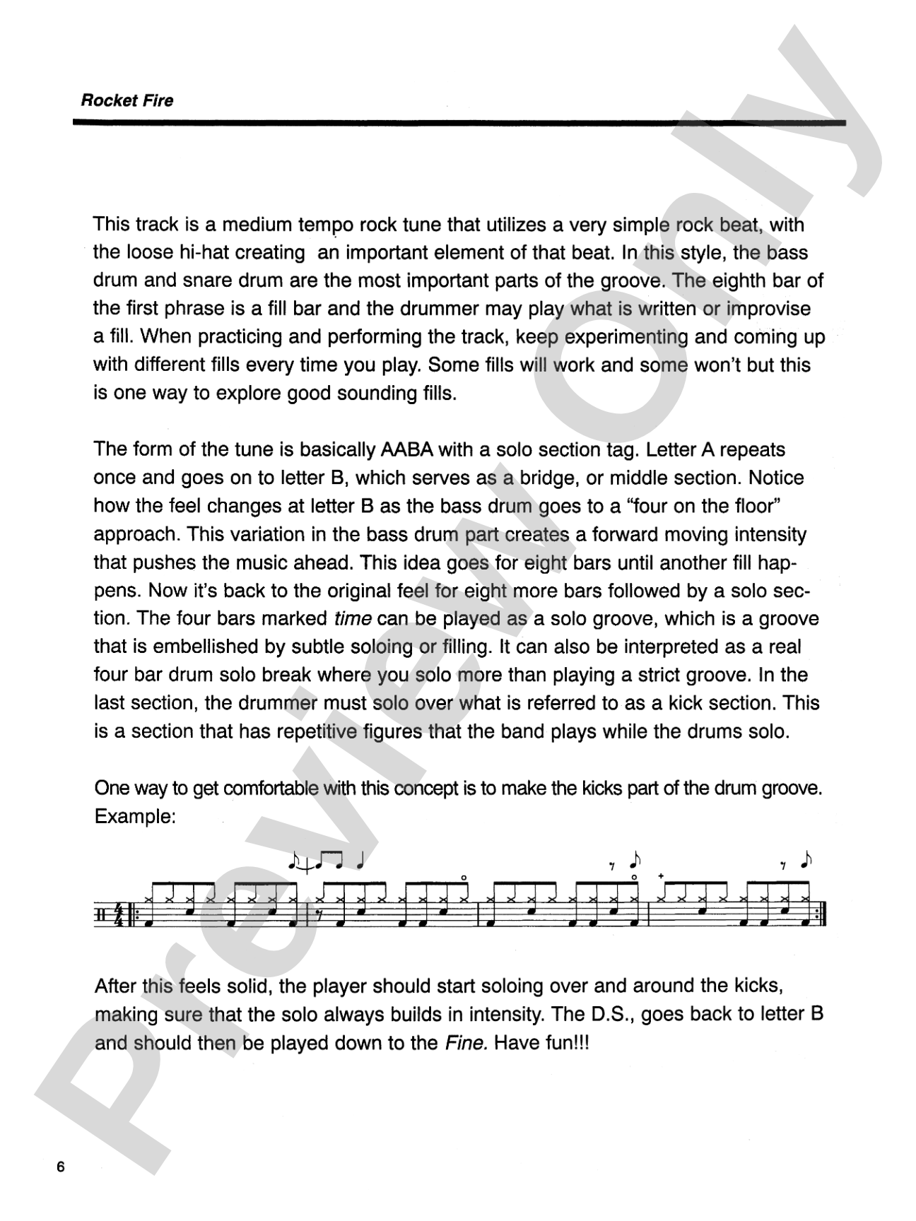 The Drumset Performer, Volume 1: Designed to Build the Vocabulary and Confidence of the Aspiring Drumset Performer