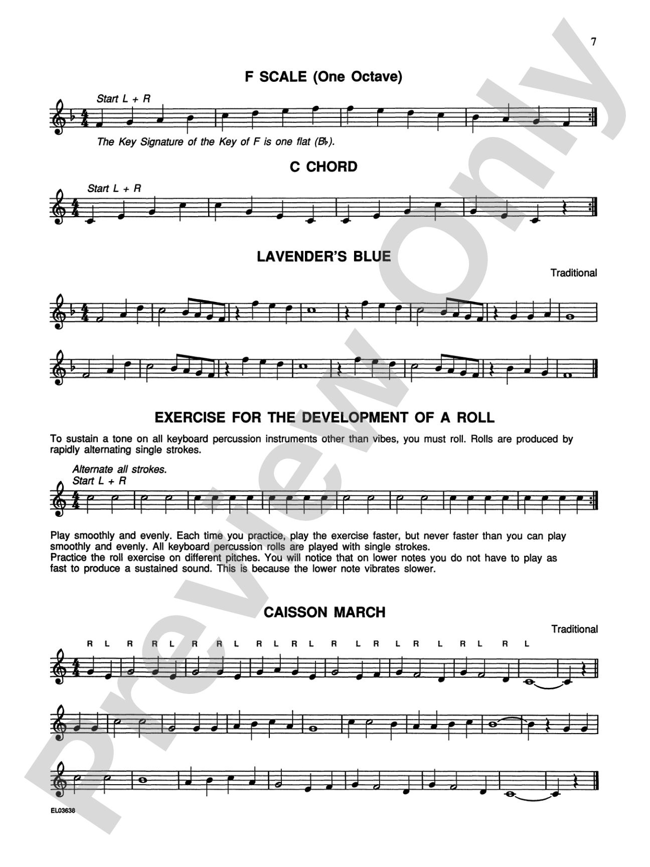 Building Percussion Technique: for Snare Drum, Bass Drum and Keyboard Percussion Instruments