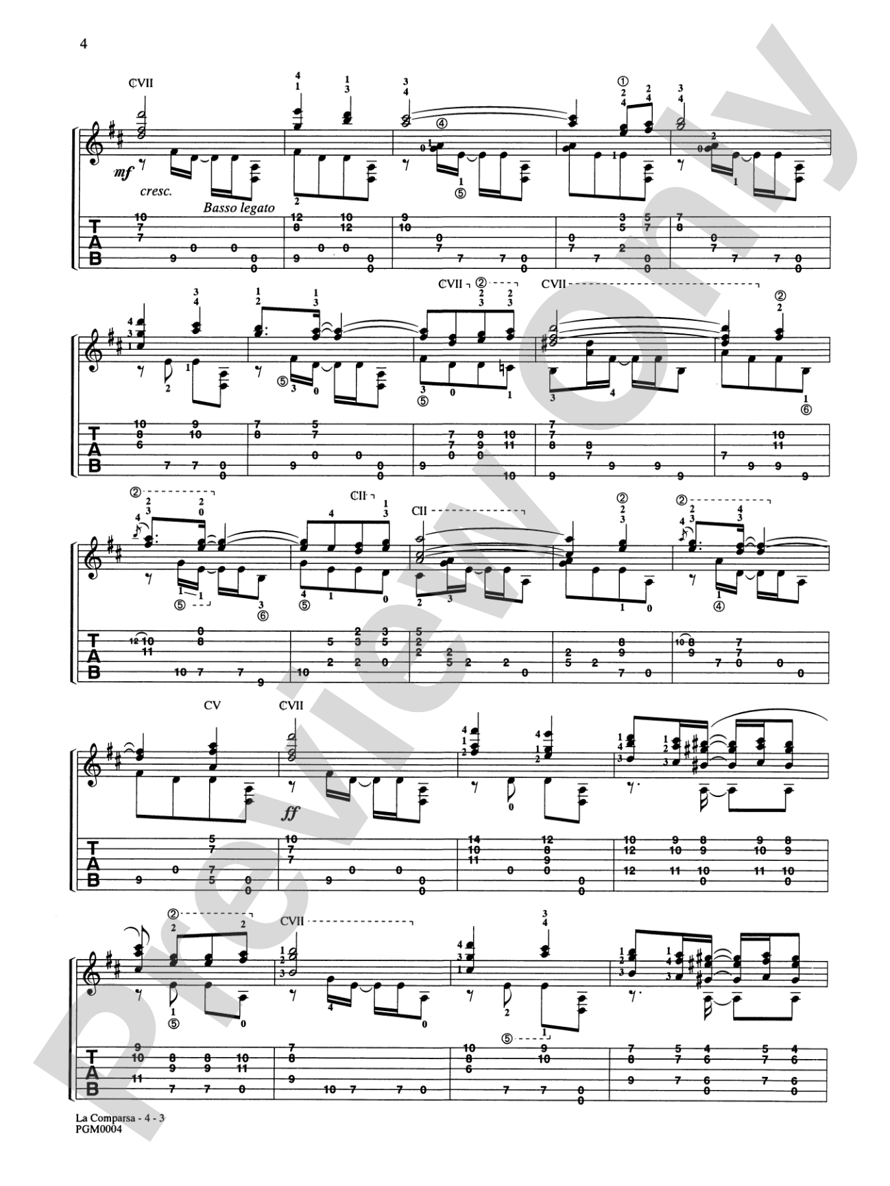 The Music of Ernesto Lecuona for Solo Guitar: Solo Guitar