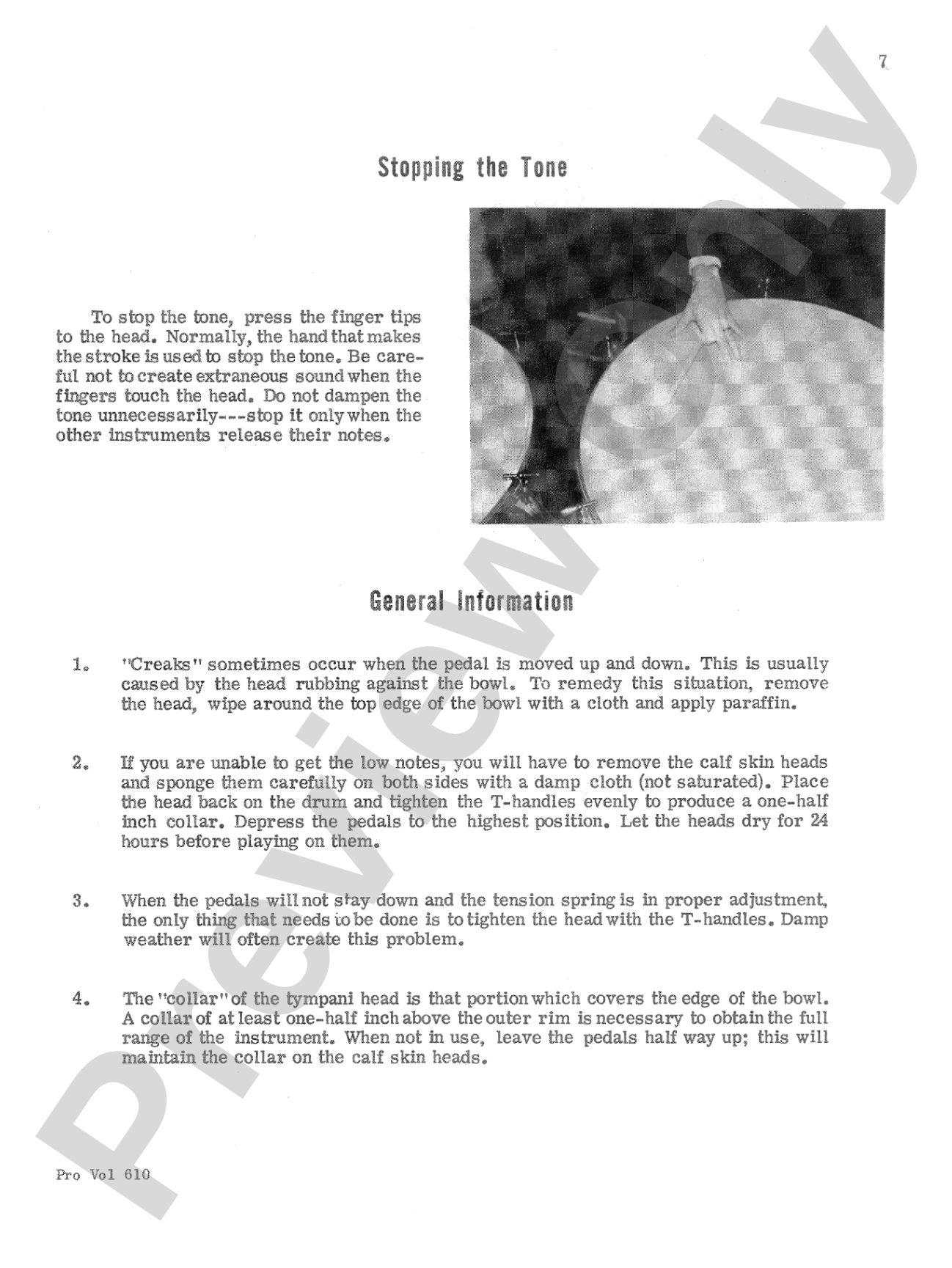 Basic Tympani Technique: A Comprehensive Method for Tympani