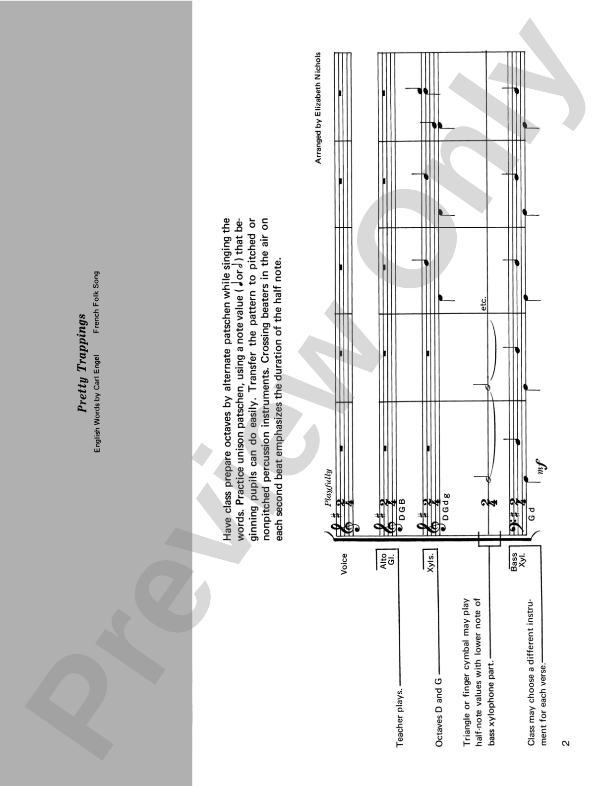 Orff Instrument Source Book, Volume 1 (Revised): Percussion Ensemble