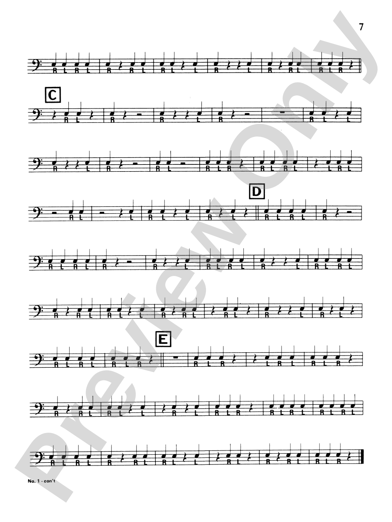 Readin', Ritin', and Rudiments: A Collection of Studies for the Beginning Snare Drummer