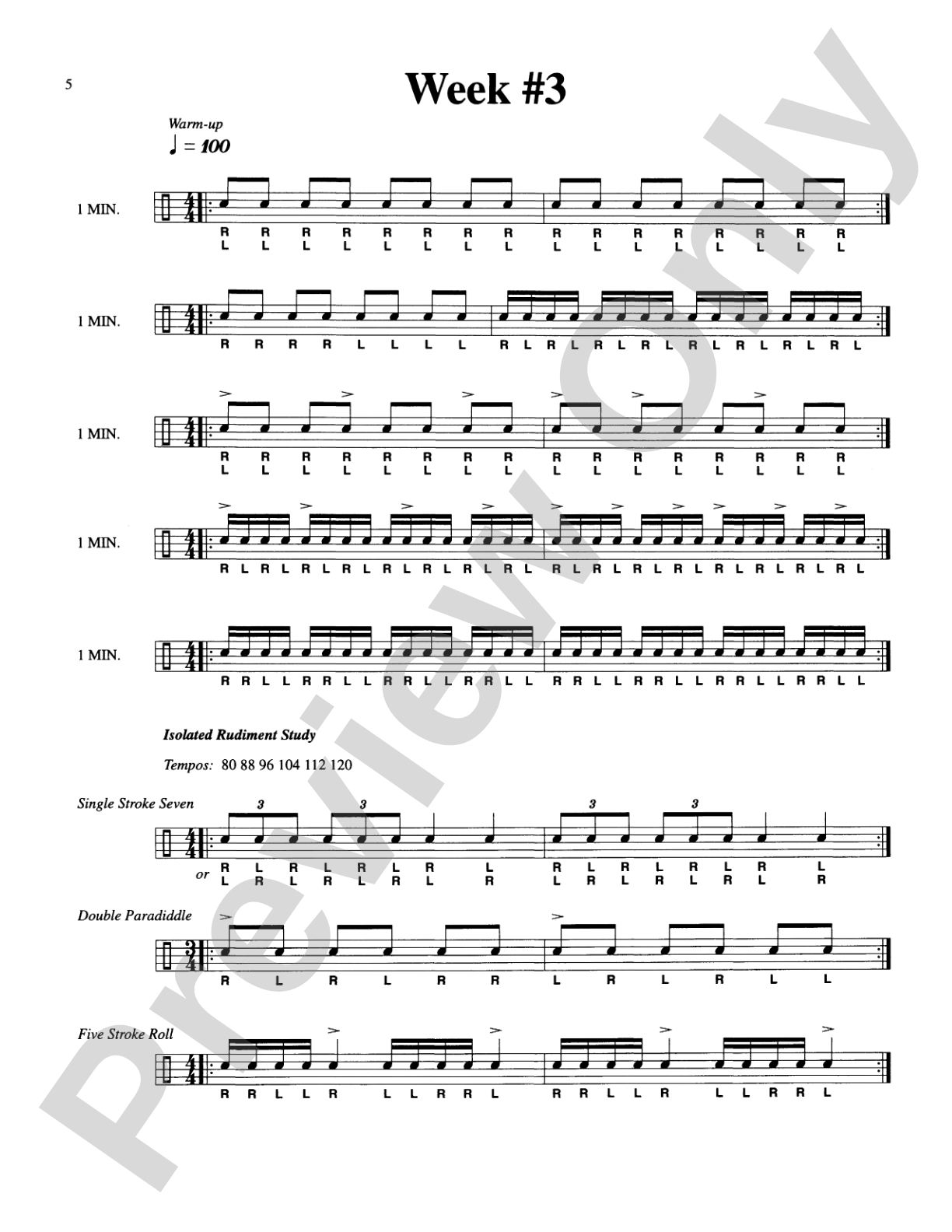 Mastering the Rudiments: A Step-by-Step Method for Learning and Mastering the 40 P.A.S. Rudiments