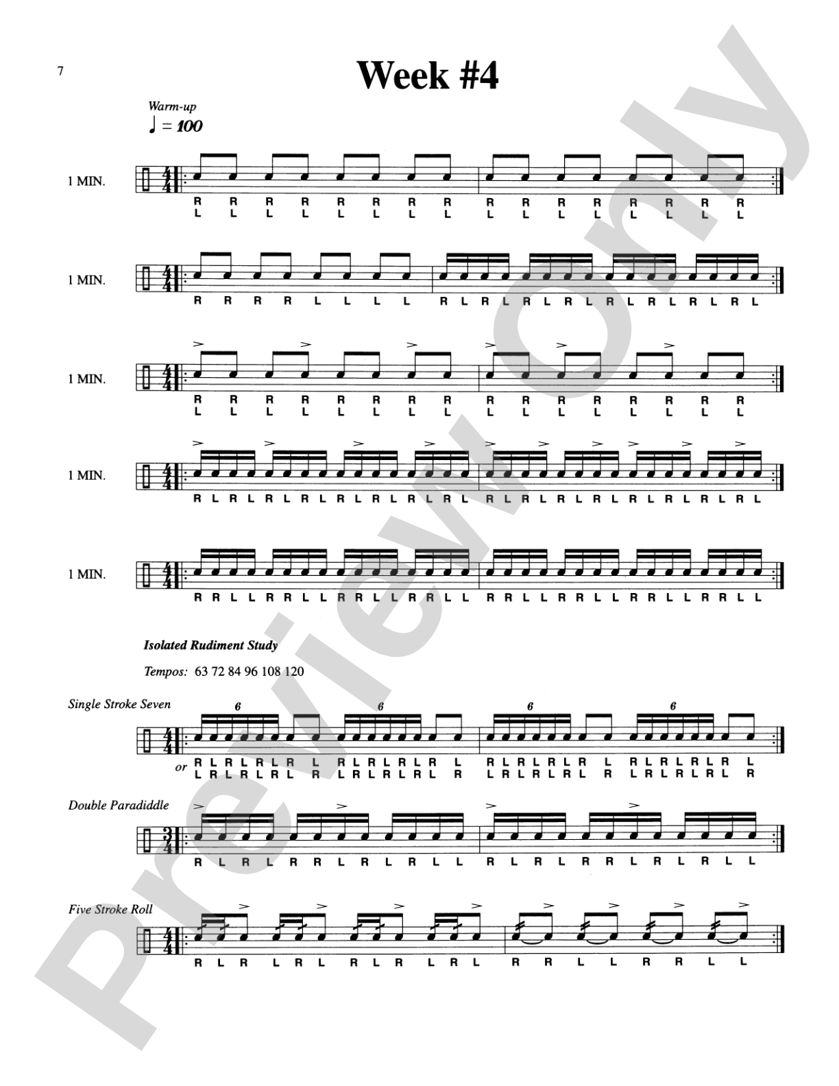 Mastering the Rudiments: A Step-by-Step Method for Learning and Mastering the 40 P.A.S. Rudiments