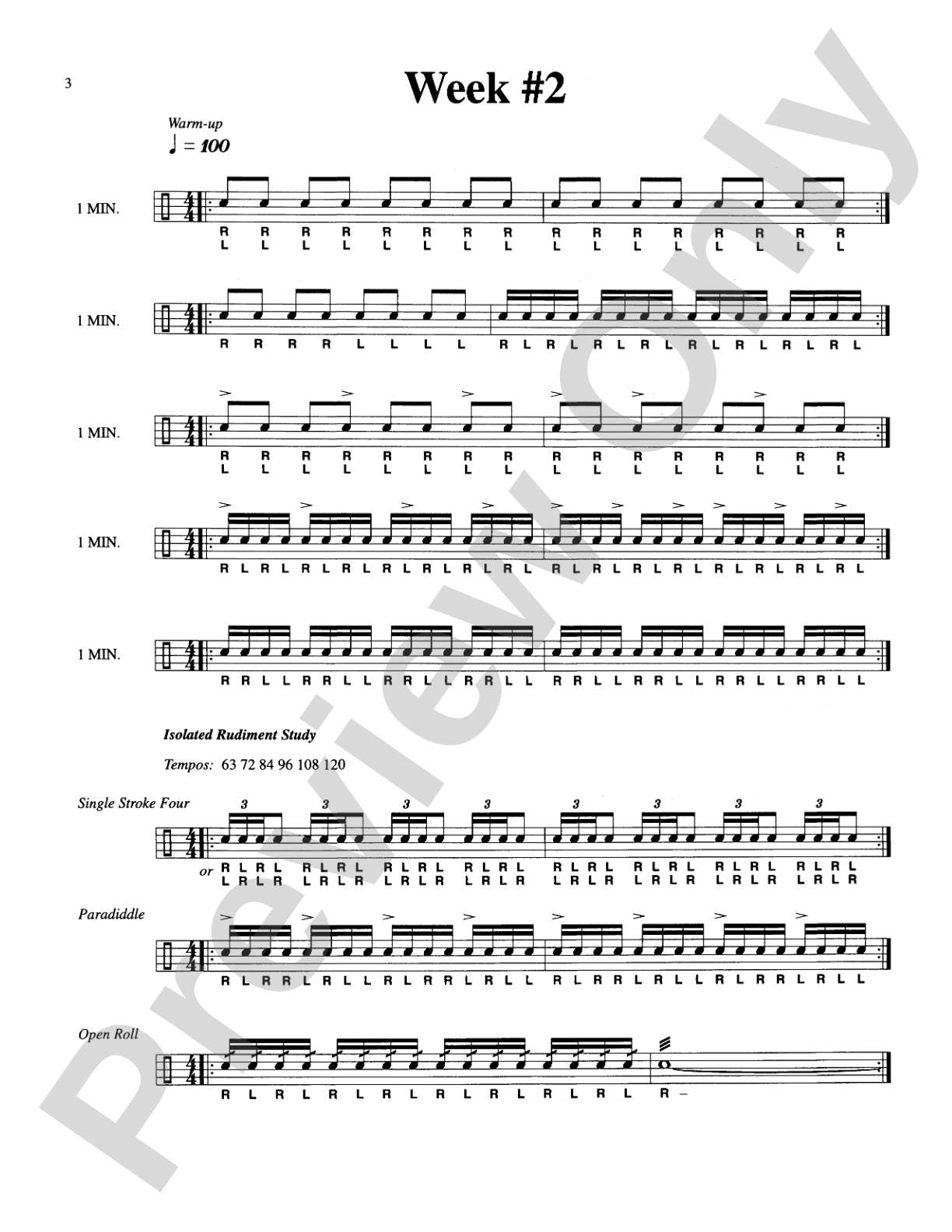 Mastering the Rudiments: A Step-by-Step Method for Learning and Mastering the 40 P.A.S. Rudiments