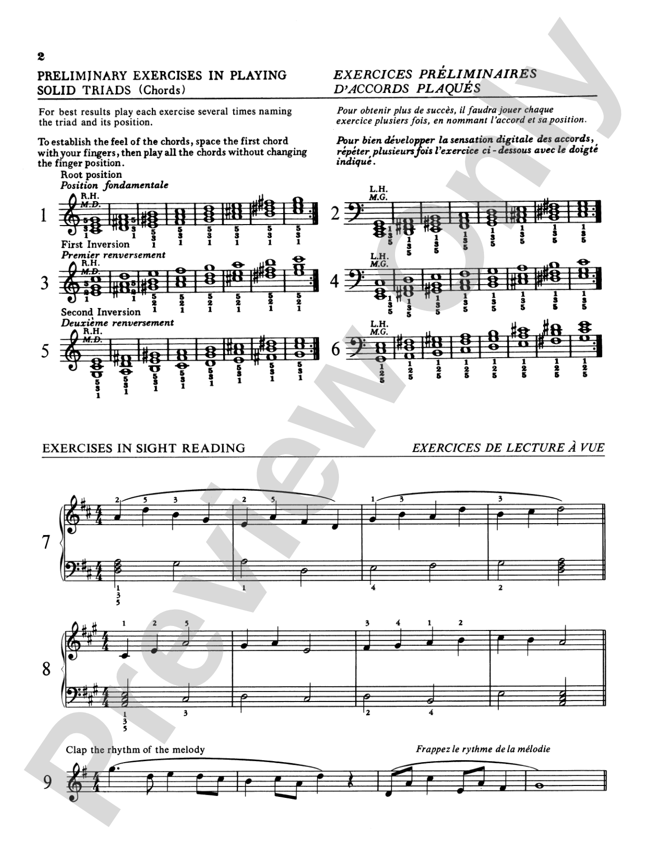 Practical Sight Reading Exercises for Piano Students, Book 4: Piano