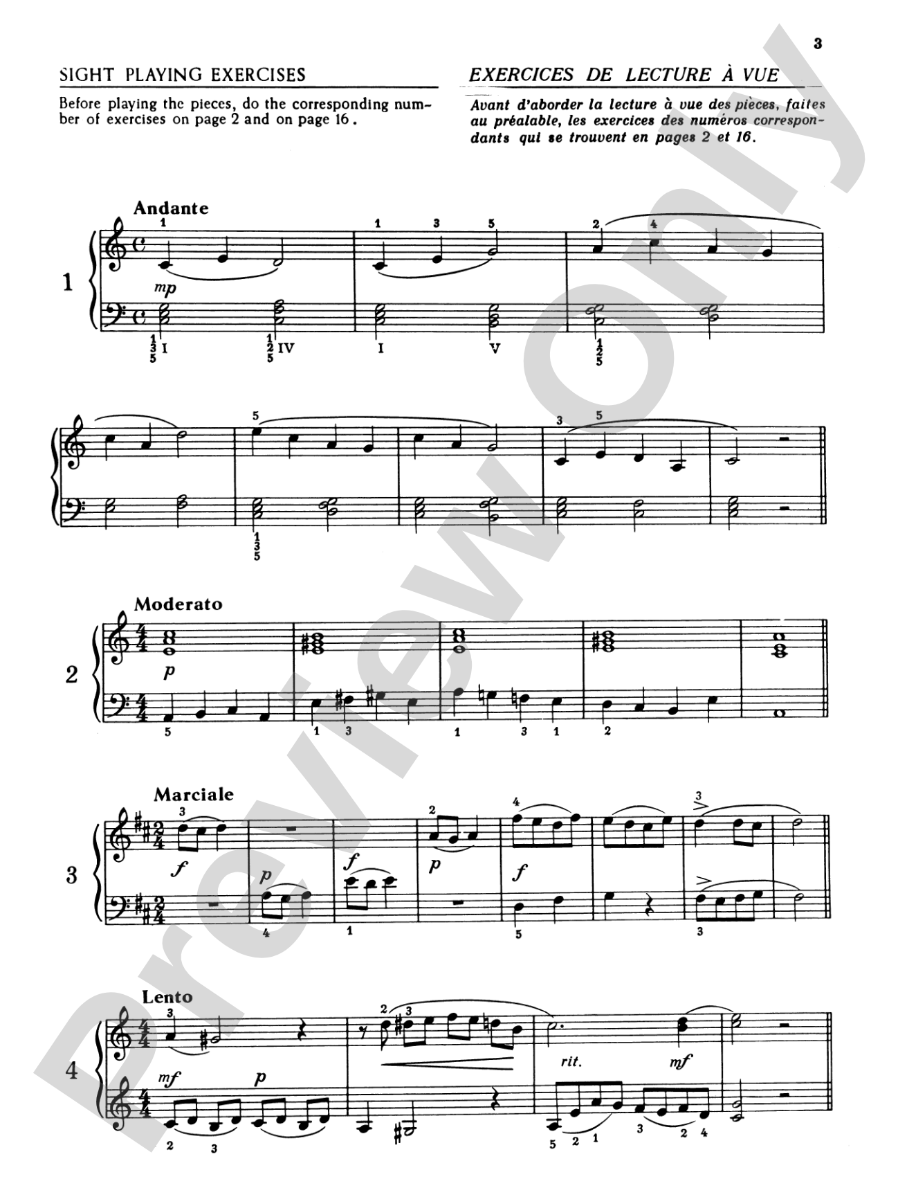 Practical Sight Reading Exercises for Piano Students, Book 6: Piano