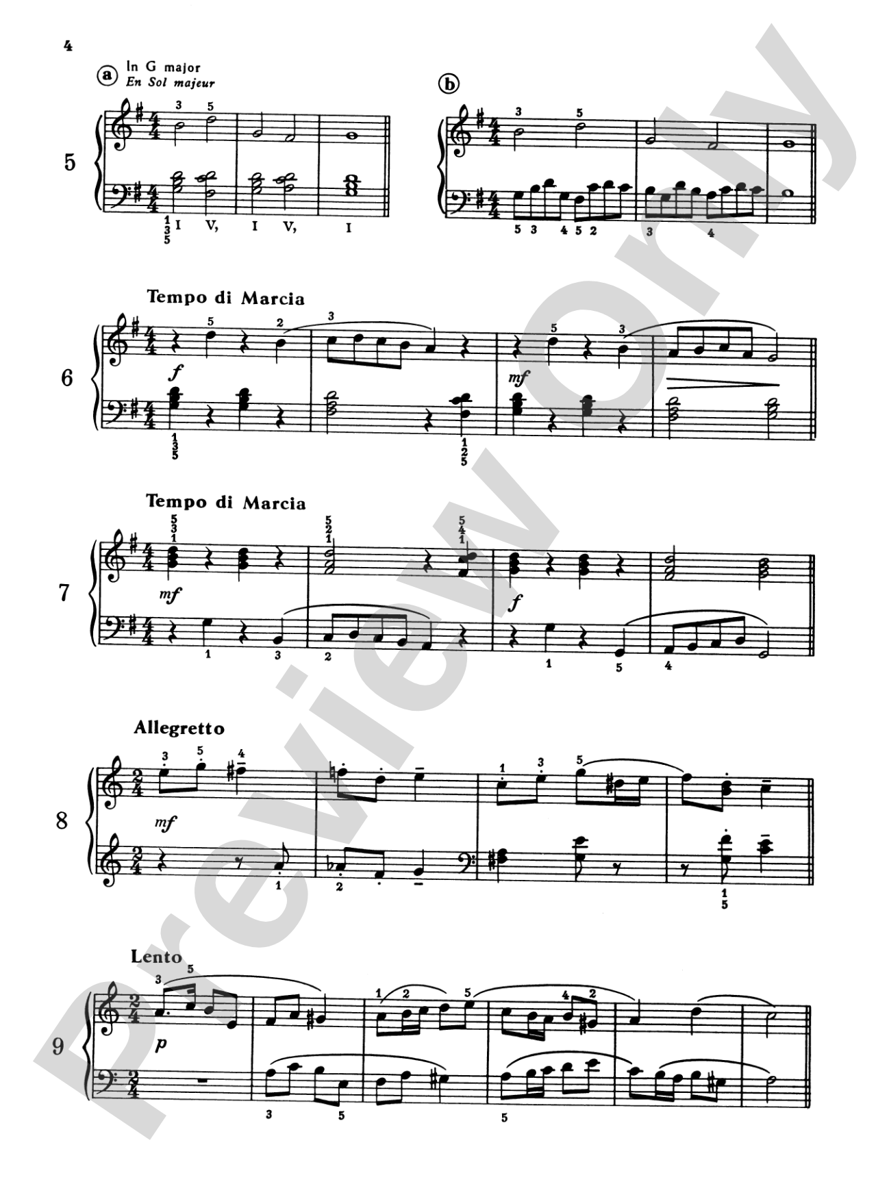 Practical Sight Reading Exercises for Piano Students, Book 6: Piano