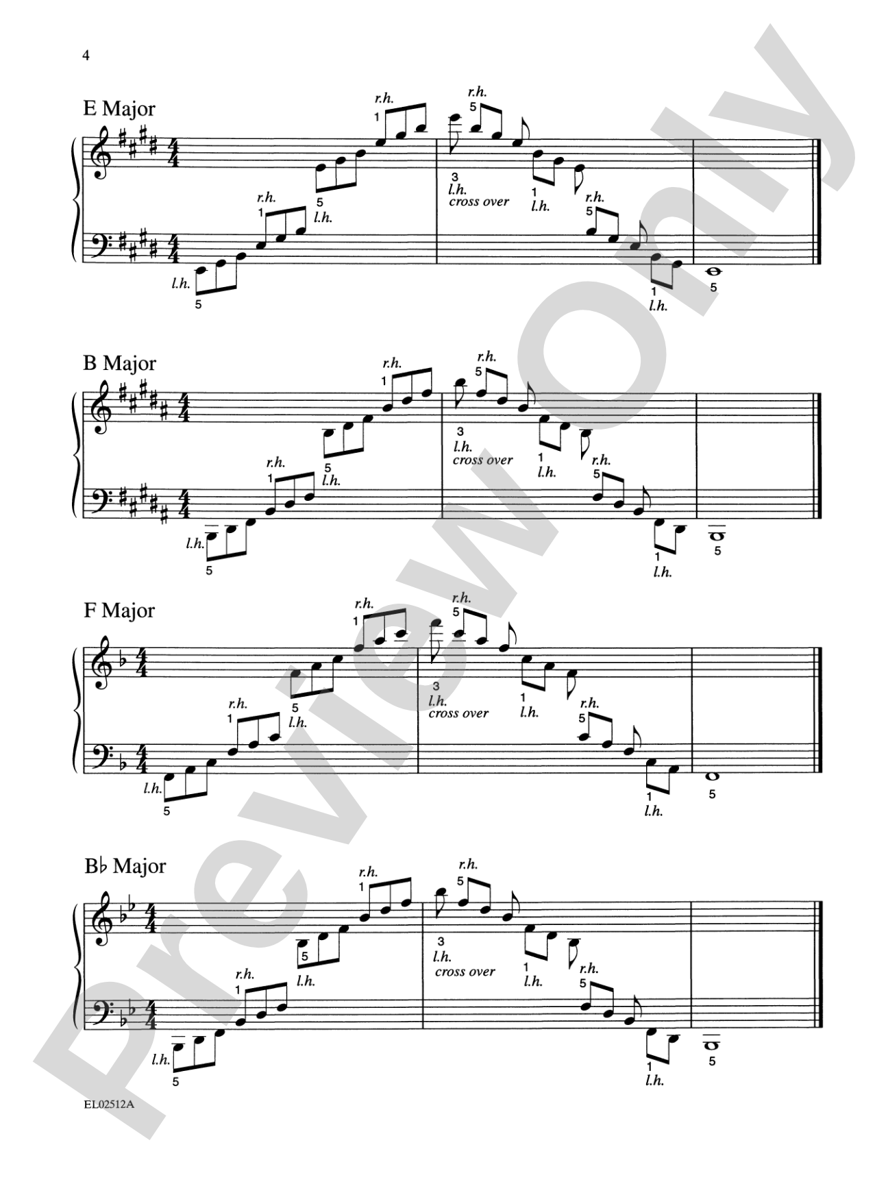 My Arpeggio Book: Piano