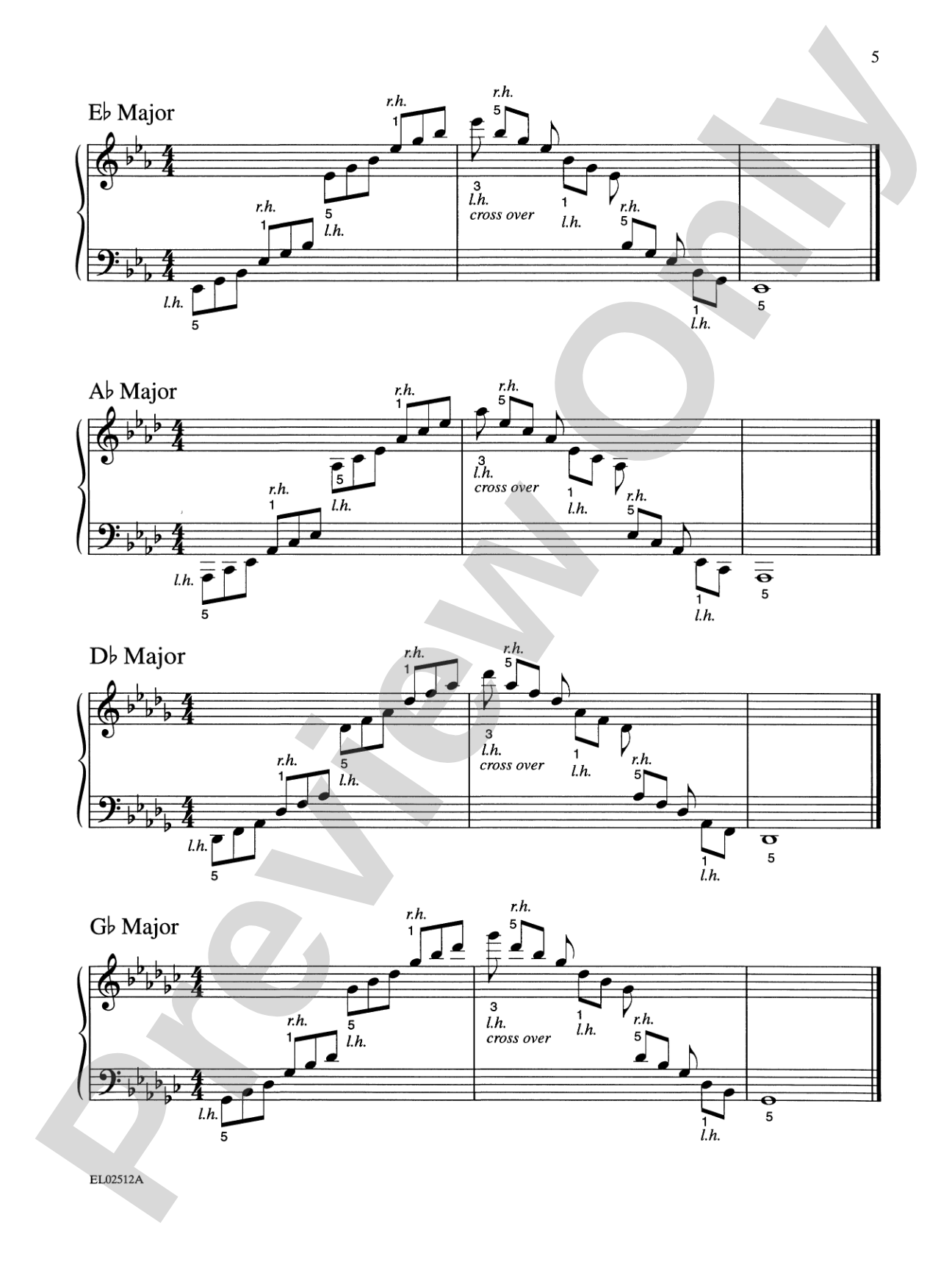 My Arpeggio Book: Piano