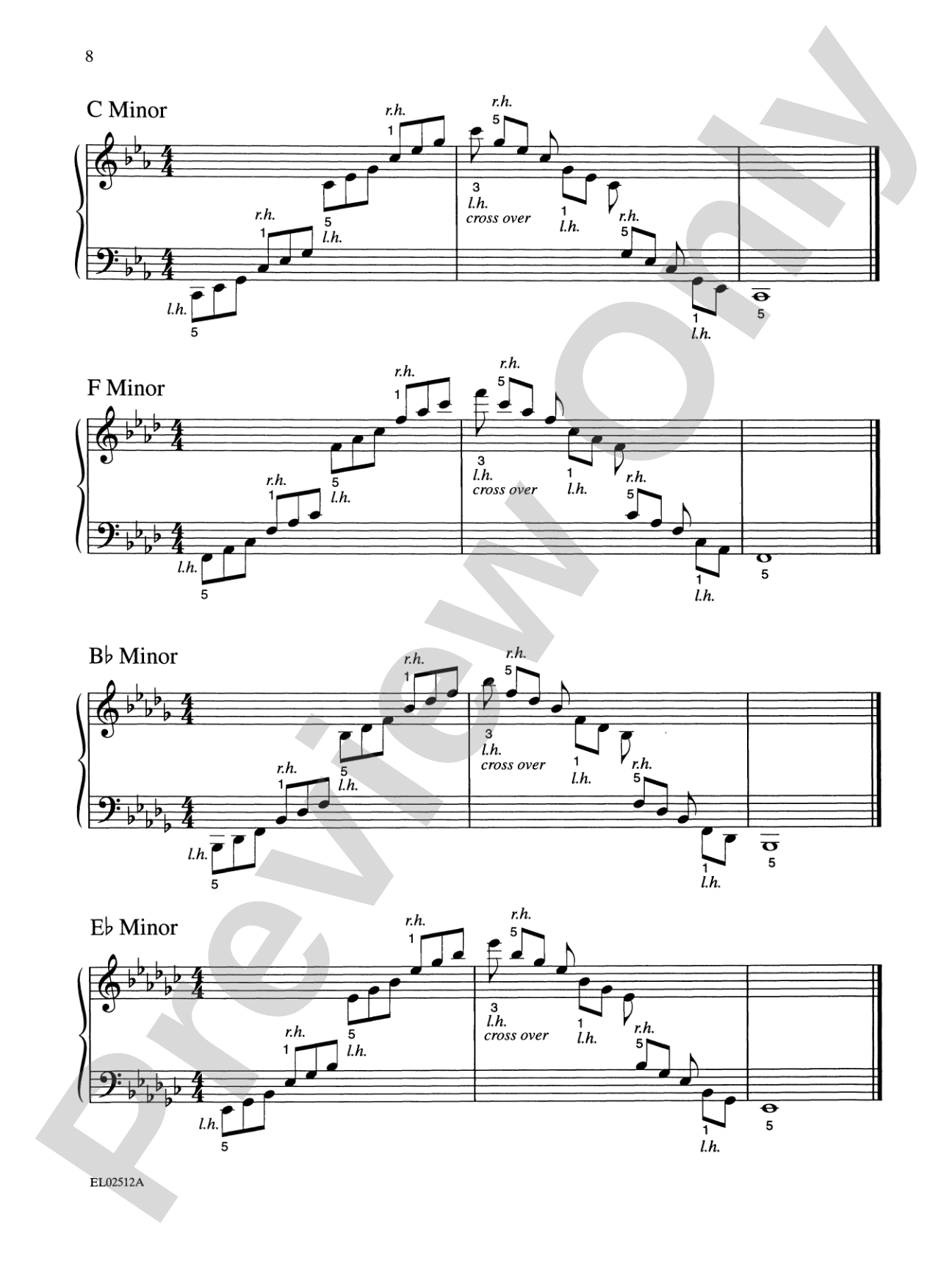 My Arpeggio Book: Piano