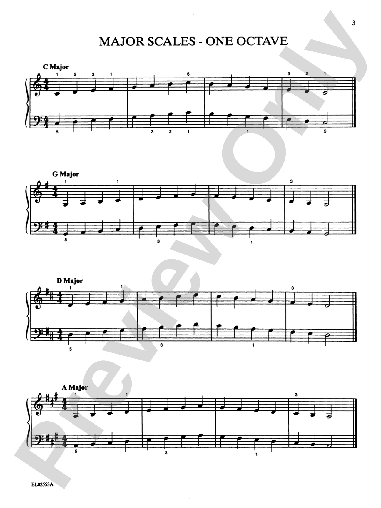 My Scale Book: Piano