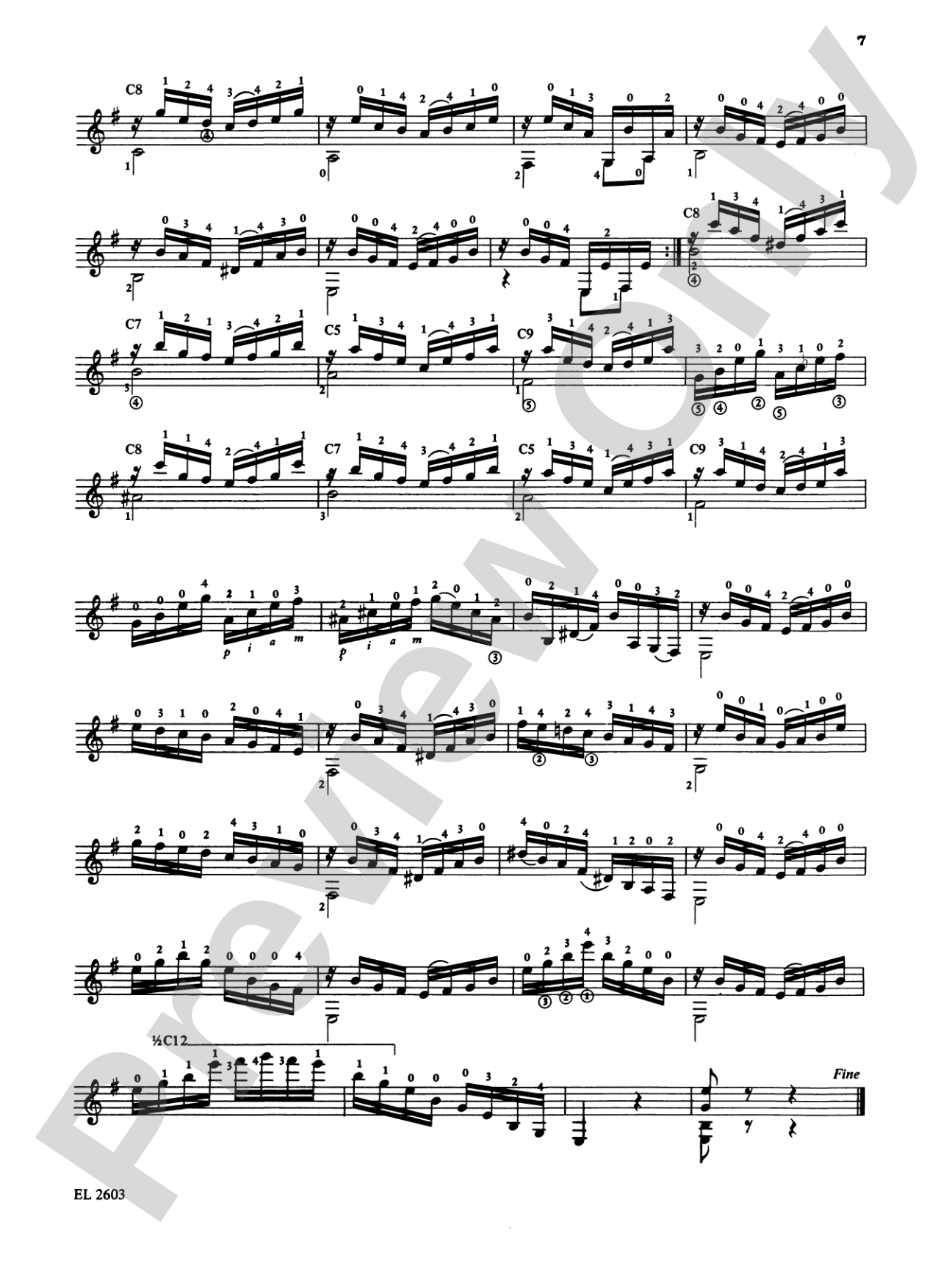Guitar Works of Agustín Barrios Mangoré, Vol. II: Solo Guitar