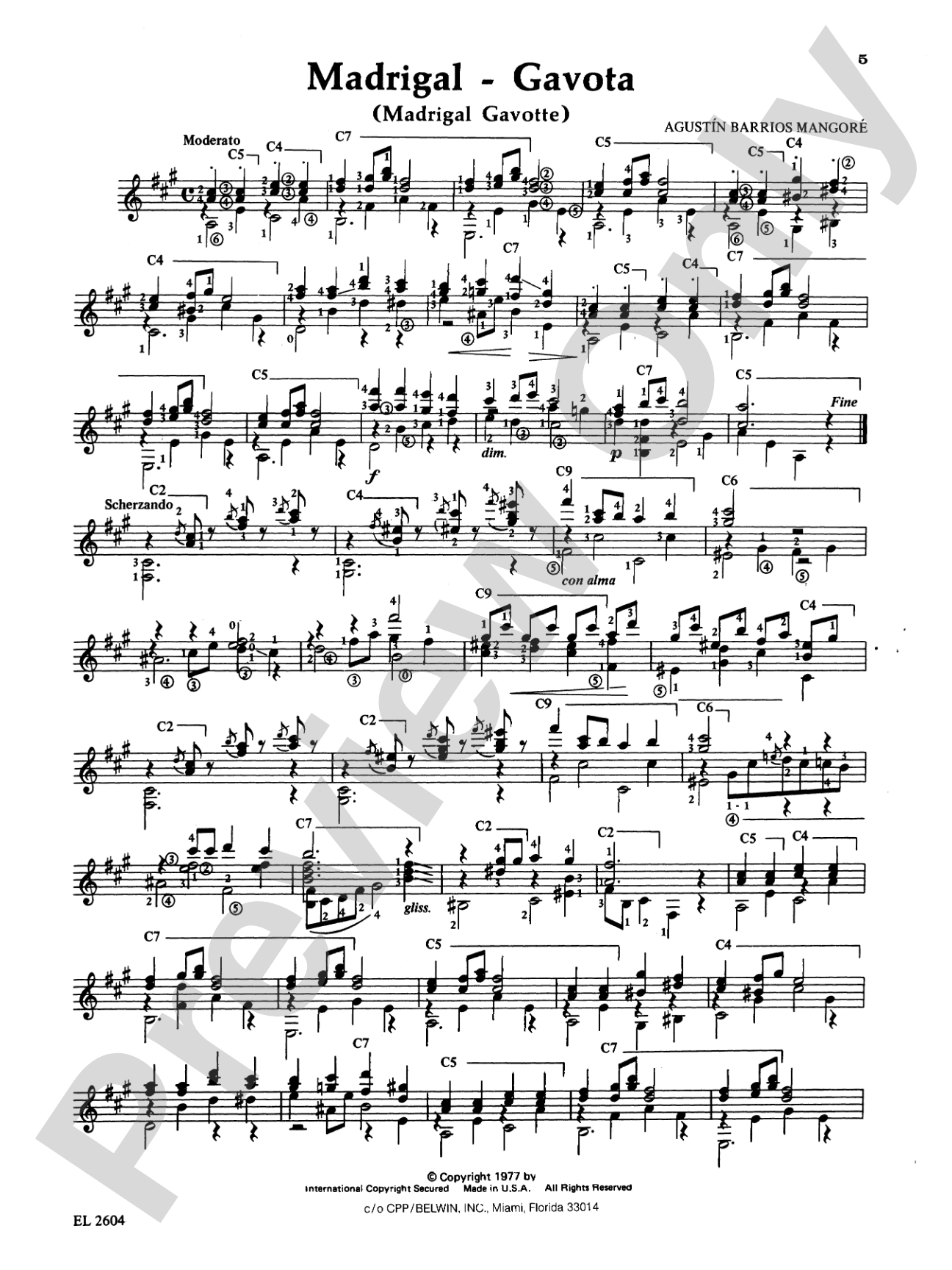 Guitar Works of Agustín Barrios Mangoré, Vol. III: Solo Guitar