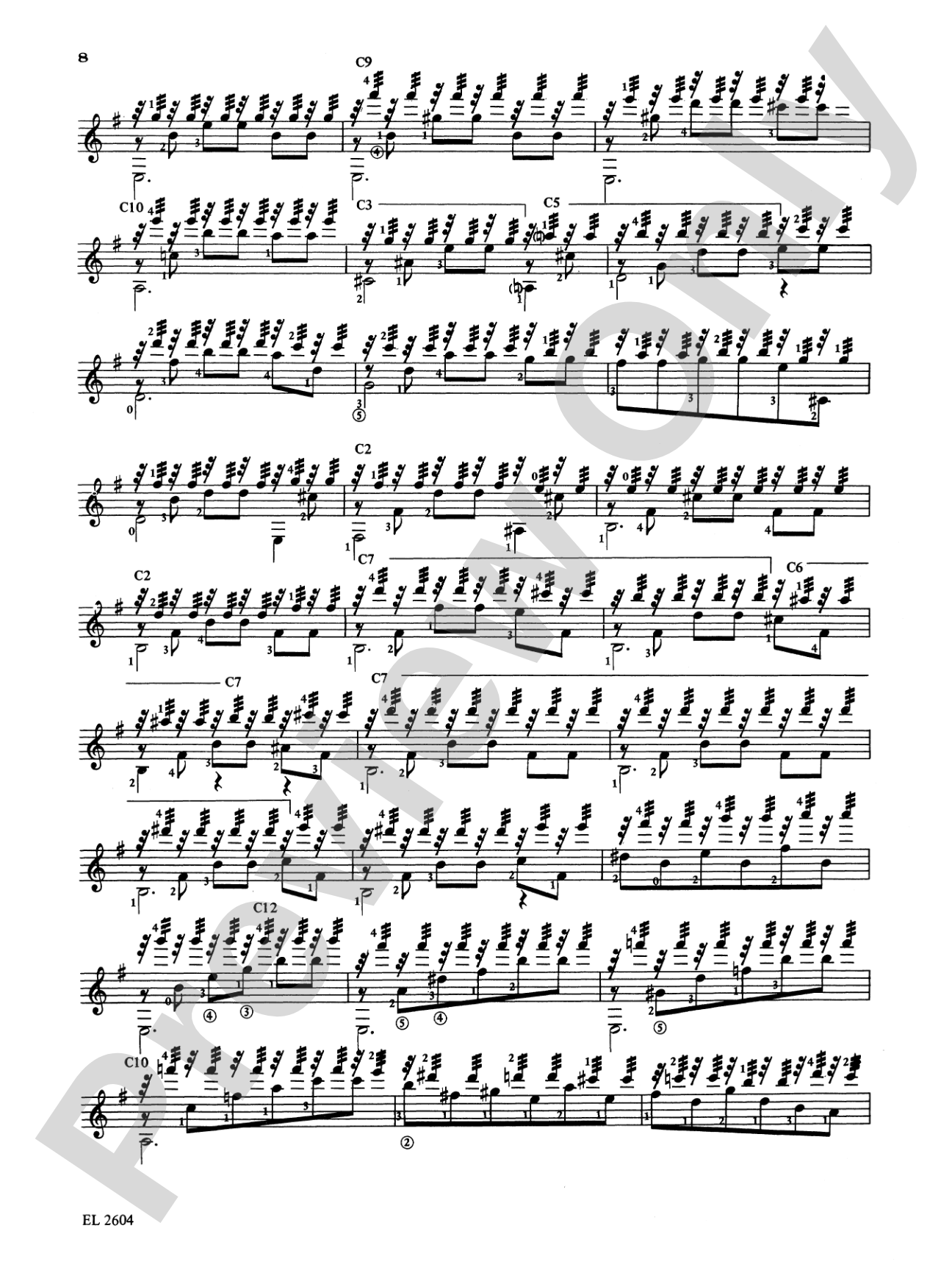 Guitar Works of Agustín Barrios Mangoré, Vol. III: Solo Guitar