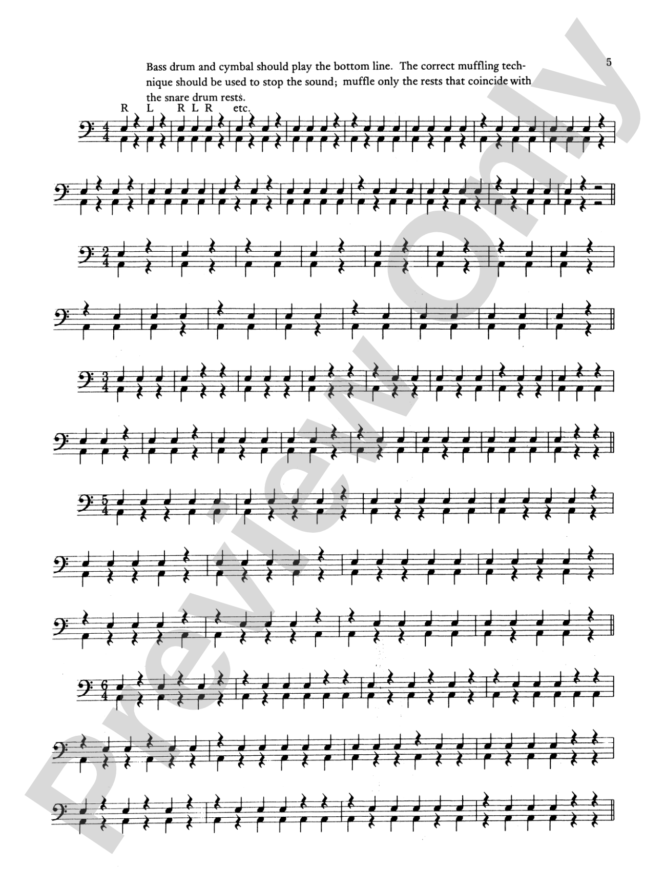 The Orchestral Snare Drummer: A Non-Rudimental Approach to the Teaching of Snare Drum