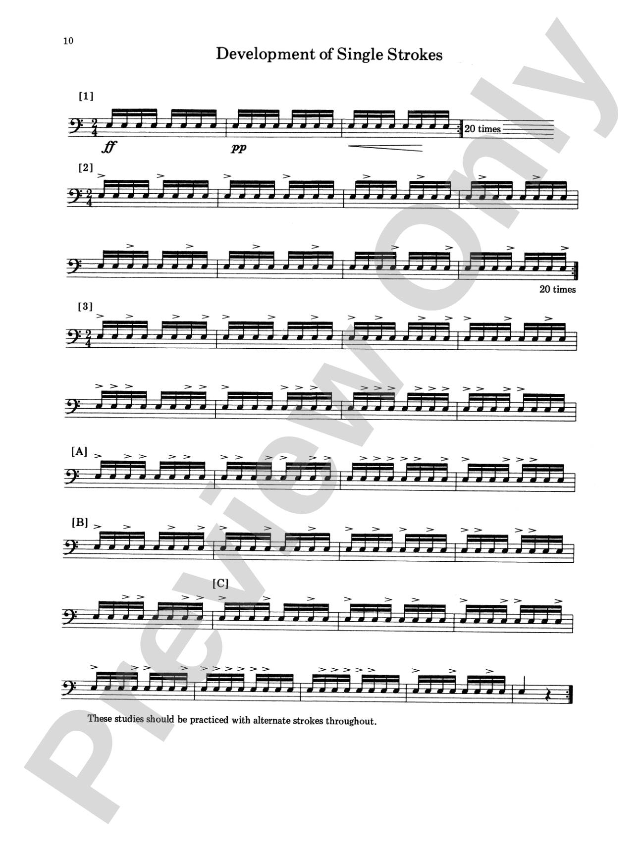 Percussion for Musicians: A Complete, Fundamental Literature and Technique Method for Percussion