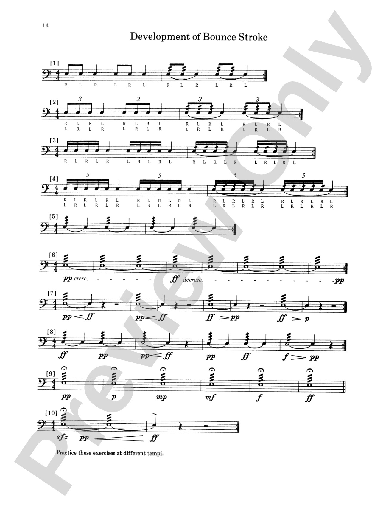 Percussion for Musicians: A Complete, Fundamental Literature and Technique Method for Percussion