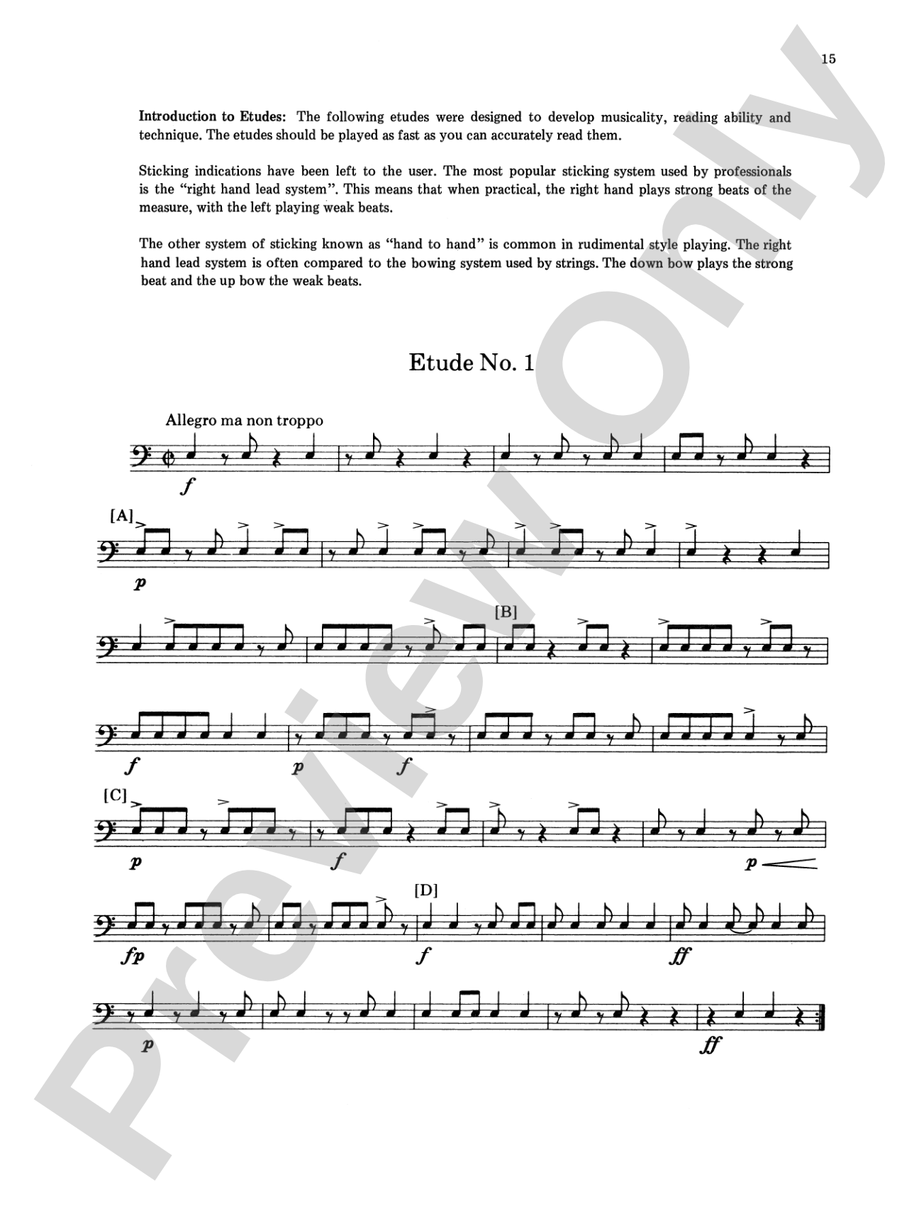 Percussion for Musicians: A Complete, Fundamental Literature and Technique Method for Percussion