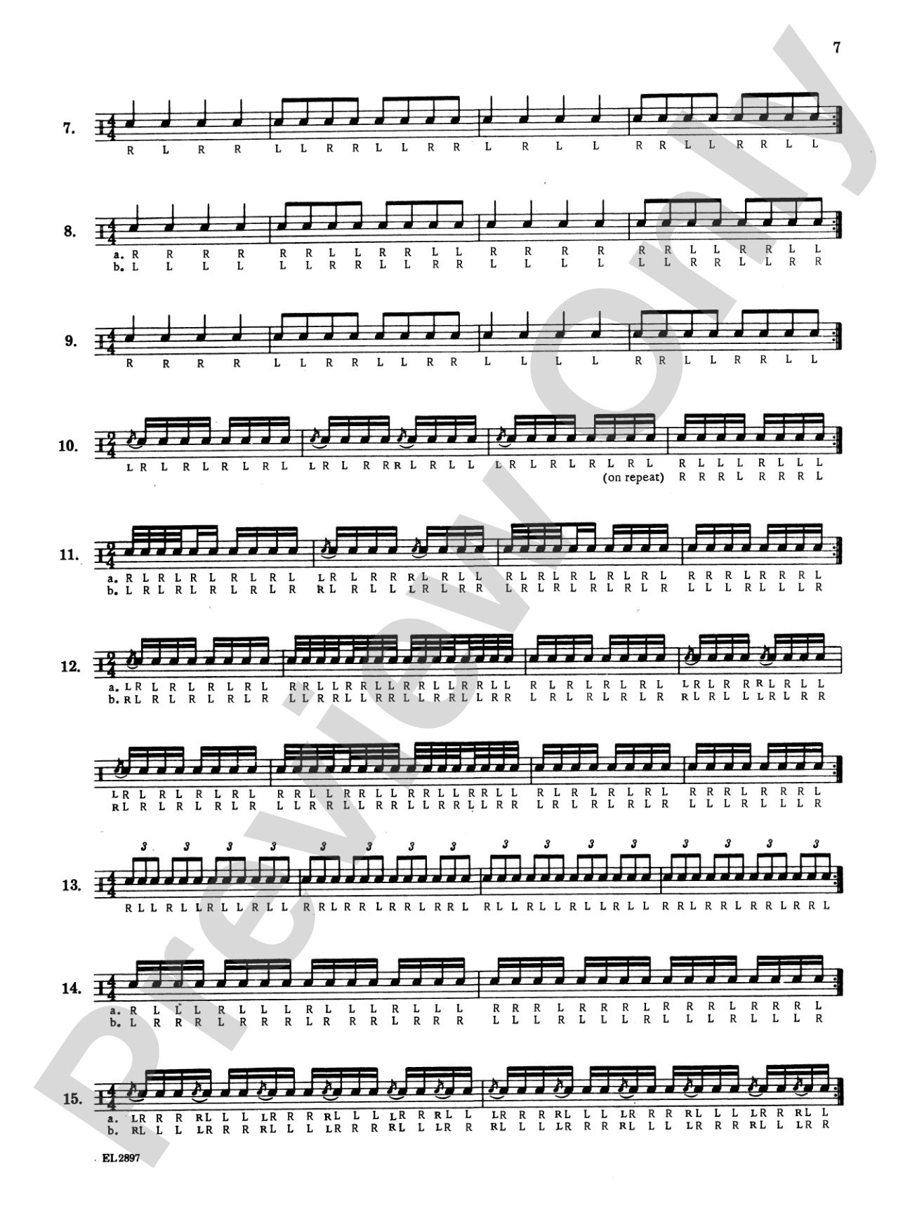 Master Technique Builders for Snare Drum: Actual Daily Practice Routines Used by the Professionals