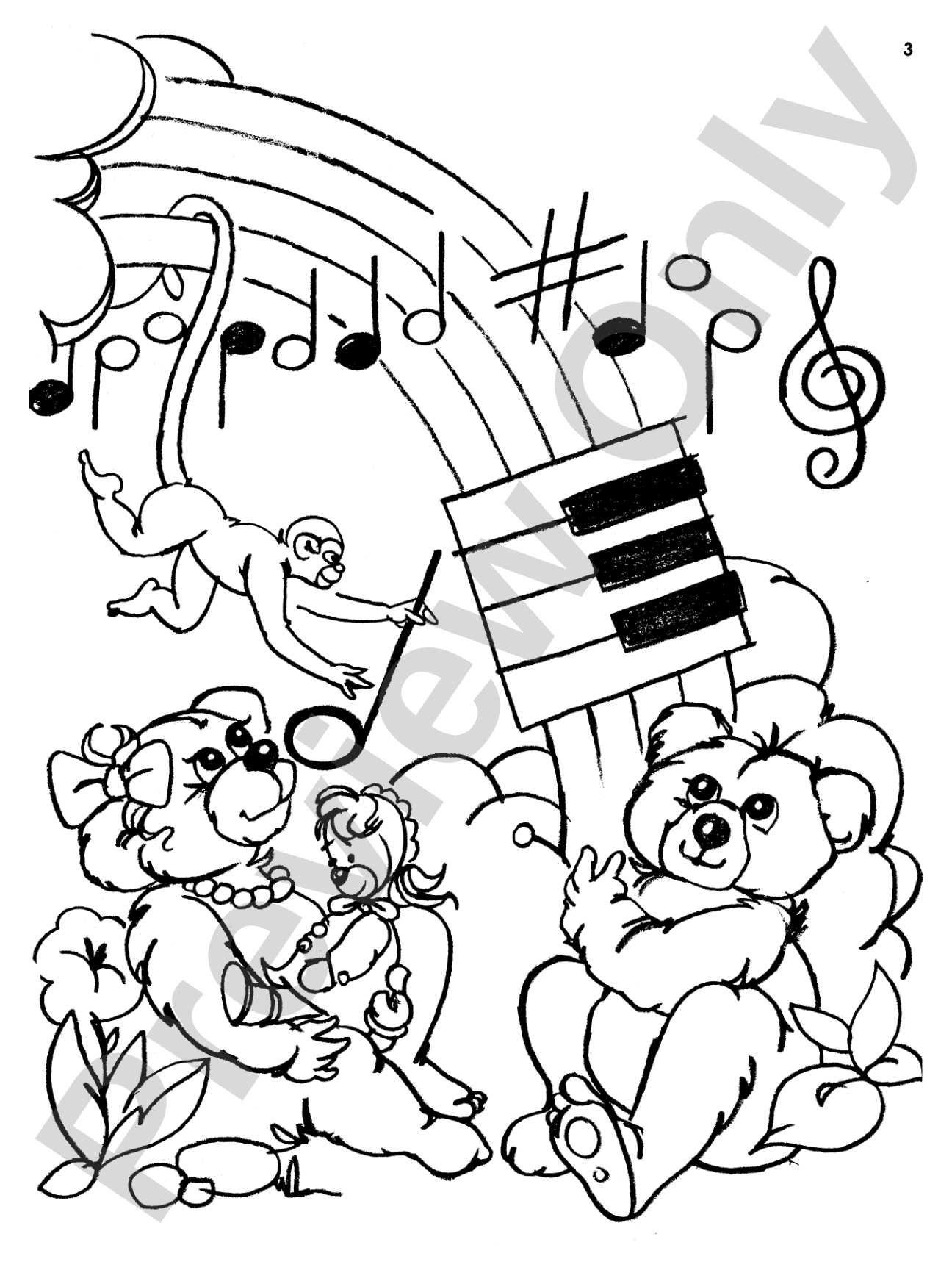 My First Music Book: To Color, Play & Learn: Piano