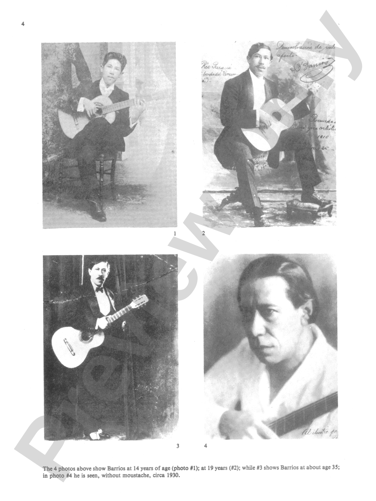 Guitar Works of Agustín Barrios Mangoré, Vol. IV: Solo Guitar