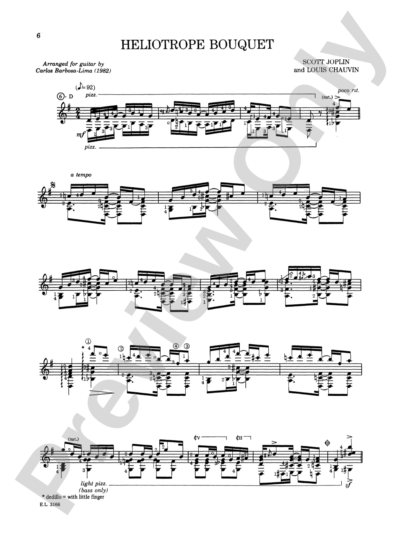 Scott Joplin for Guitar: Solo Guitar