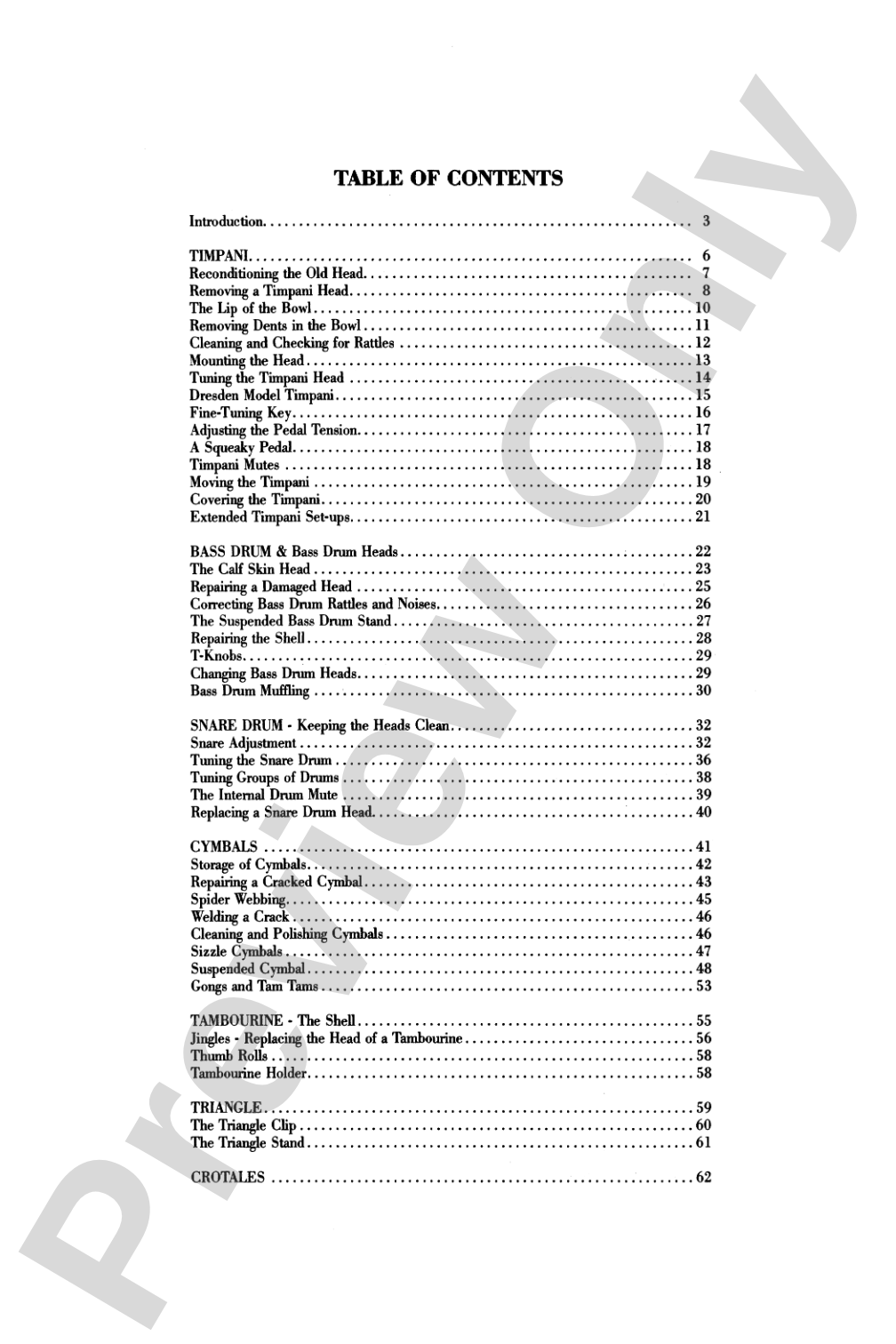 Percussion Repair and Maintenance: A Performer's Technical Manual