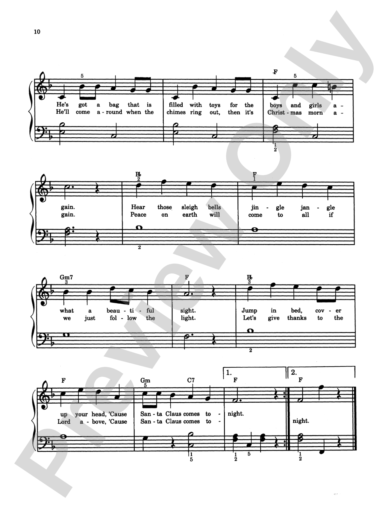Sleigh Ride and Other Christmas Songs & Carols: Piano