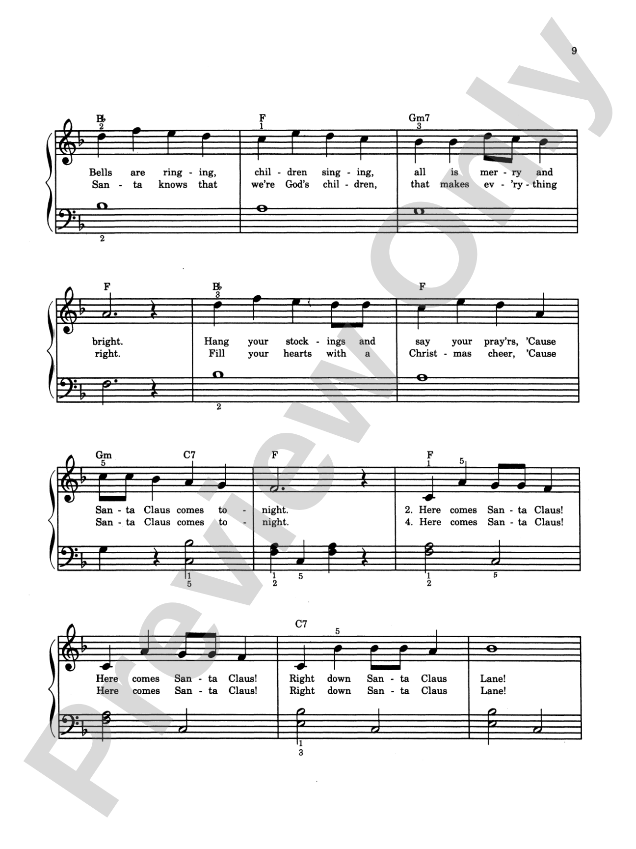 Sleigh Ride and Other Christmas Songs & Carols: Piano